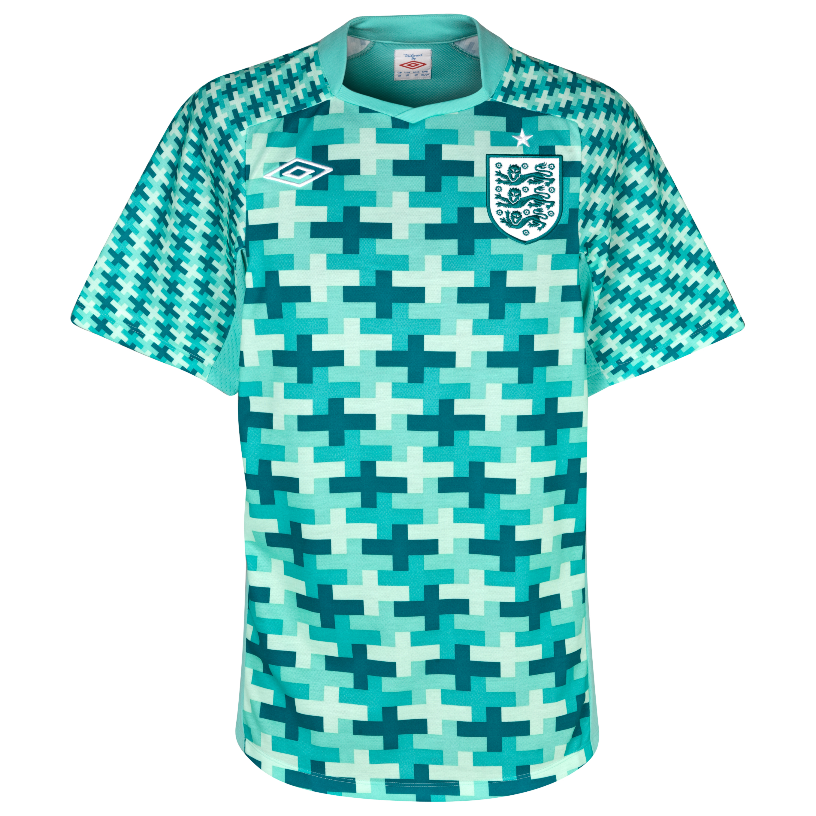 England Away Goalkeeper Shirt 2011/12 - Short Sleeve.