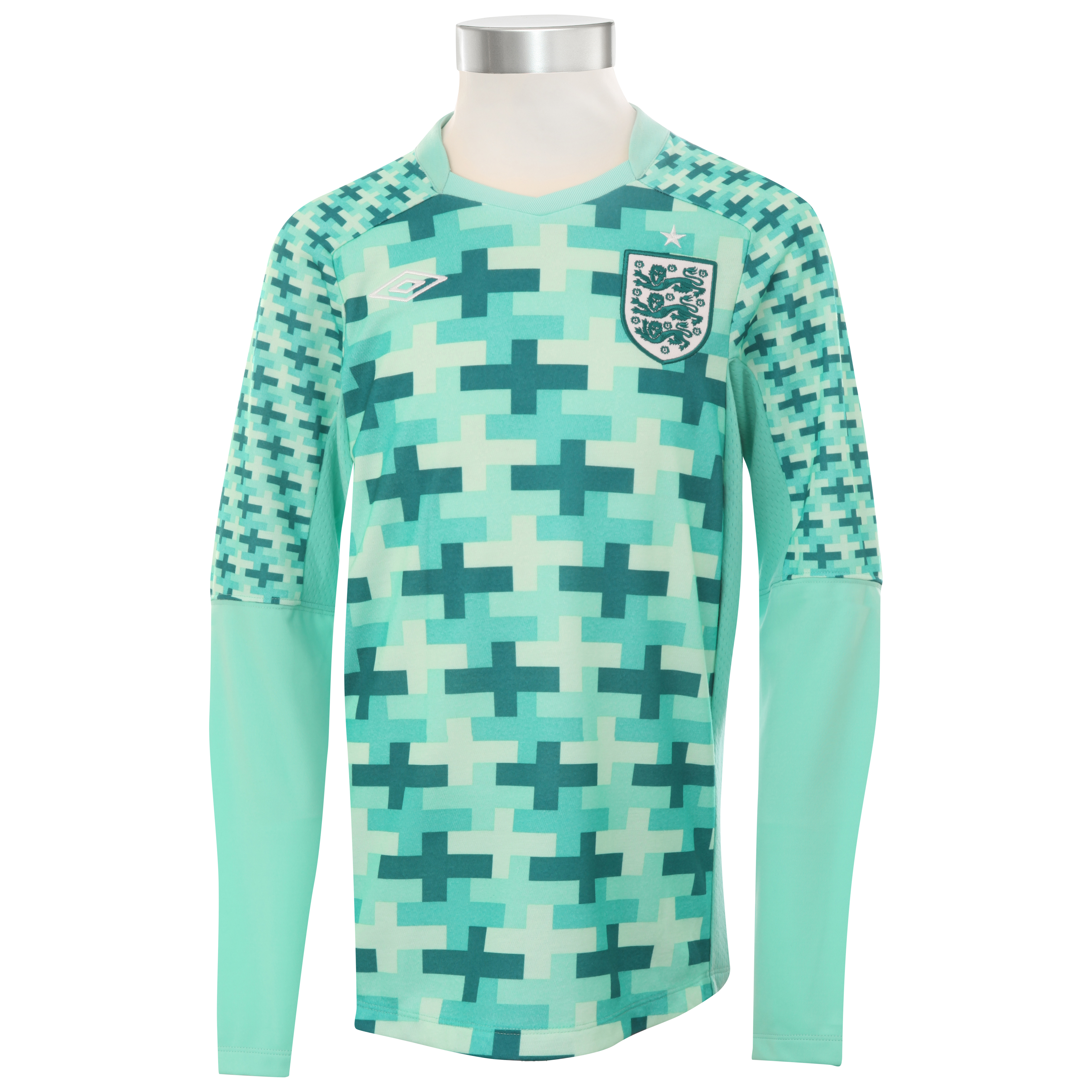 England Away Goalkeeper Shirt 2011~12 Long Sleeve Kids