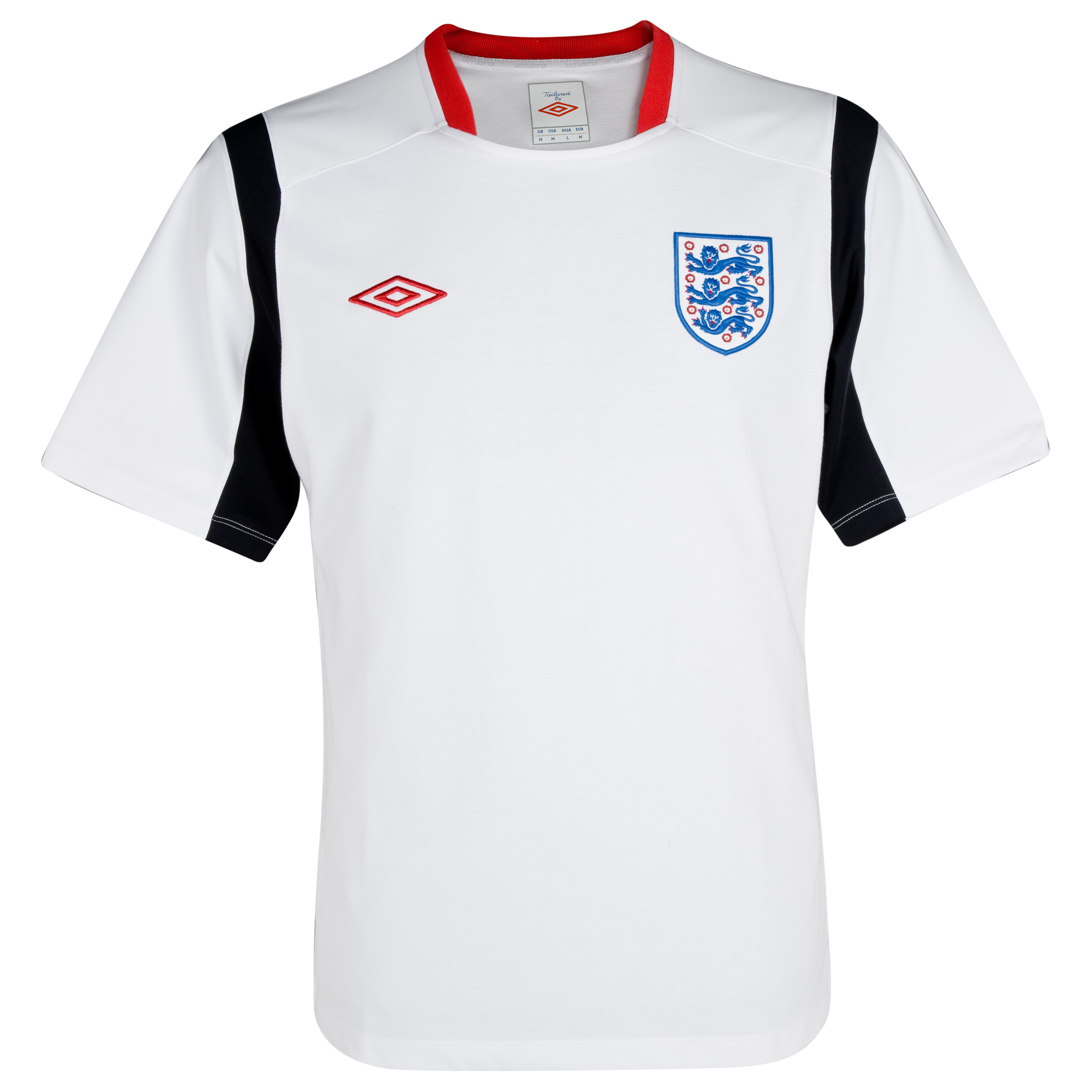 England Matchday Jersey - White/Galaxy/Vermillion - Kids
