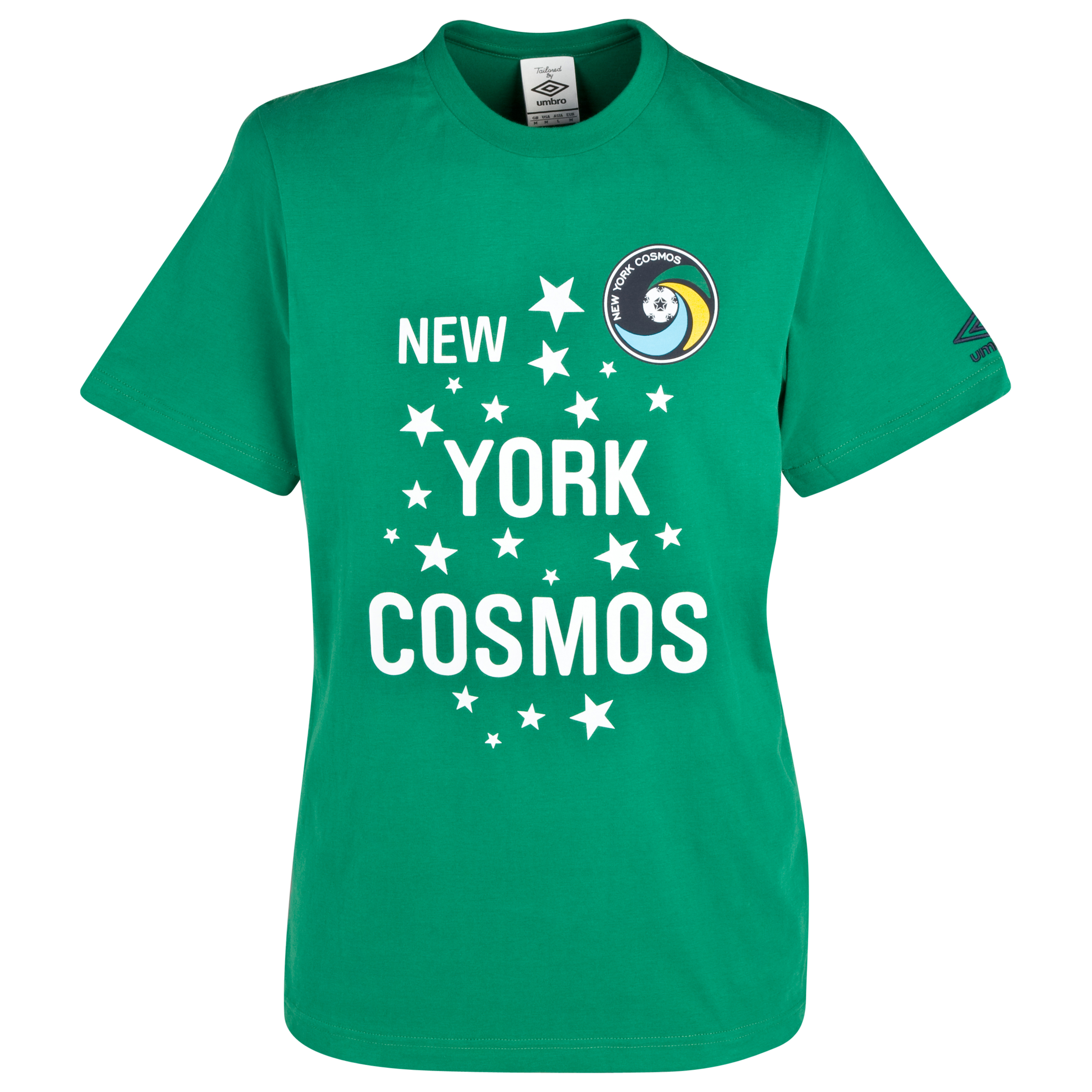 New York Cosmos Stars Graphic T-Shirt - Pine Green