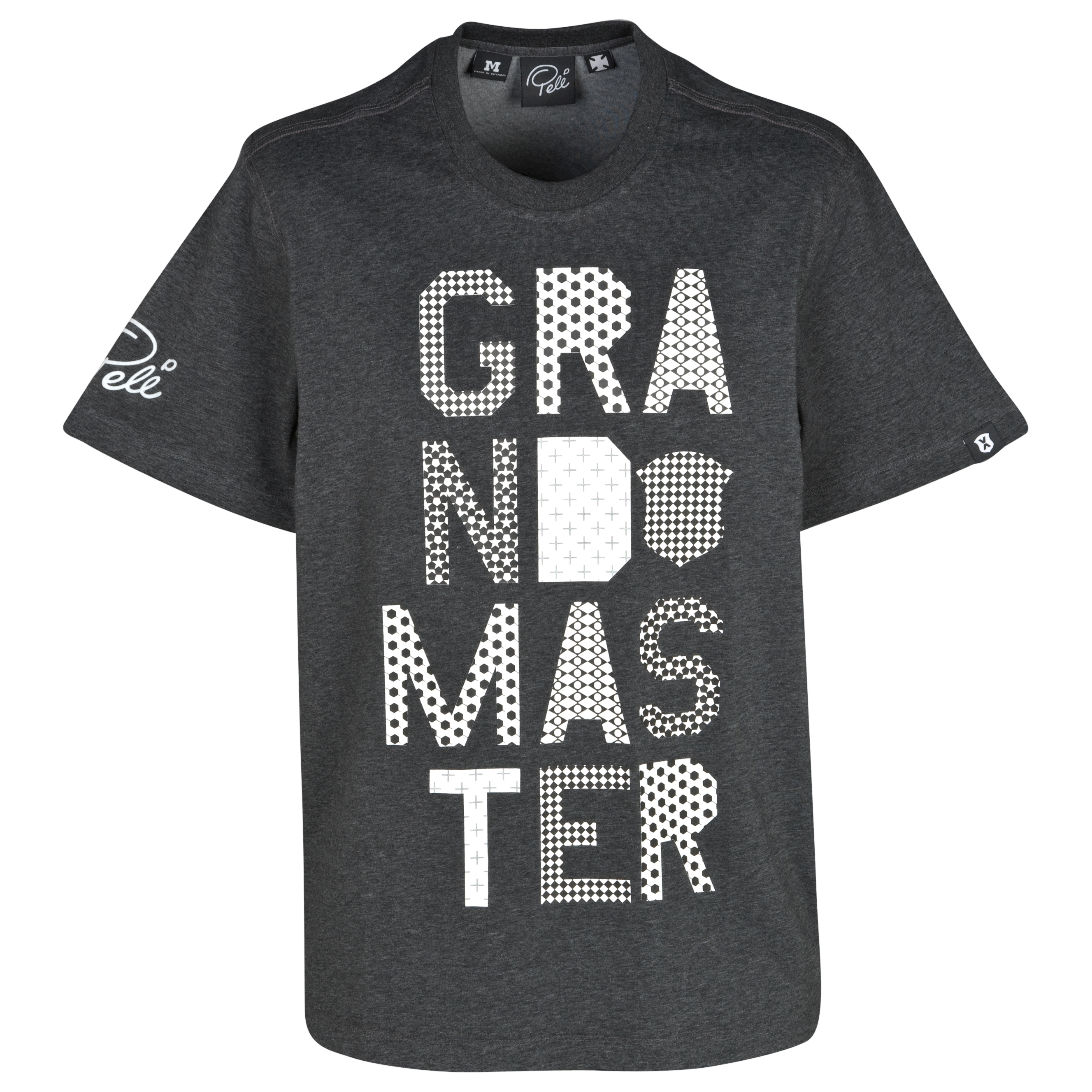 Peland#233; Sports Grand Master T-Shirt - Charcoal Heather.