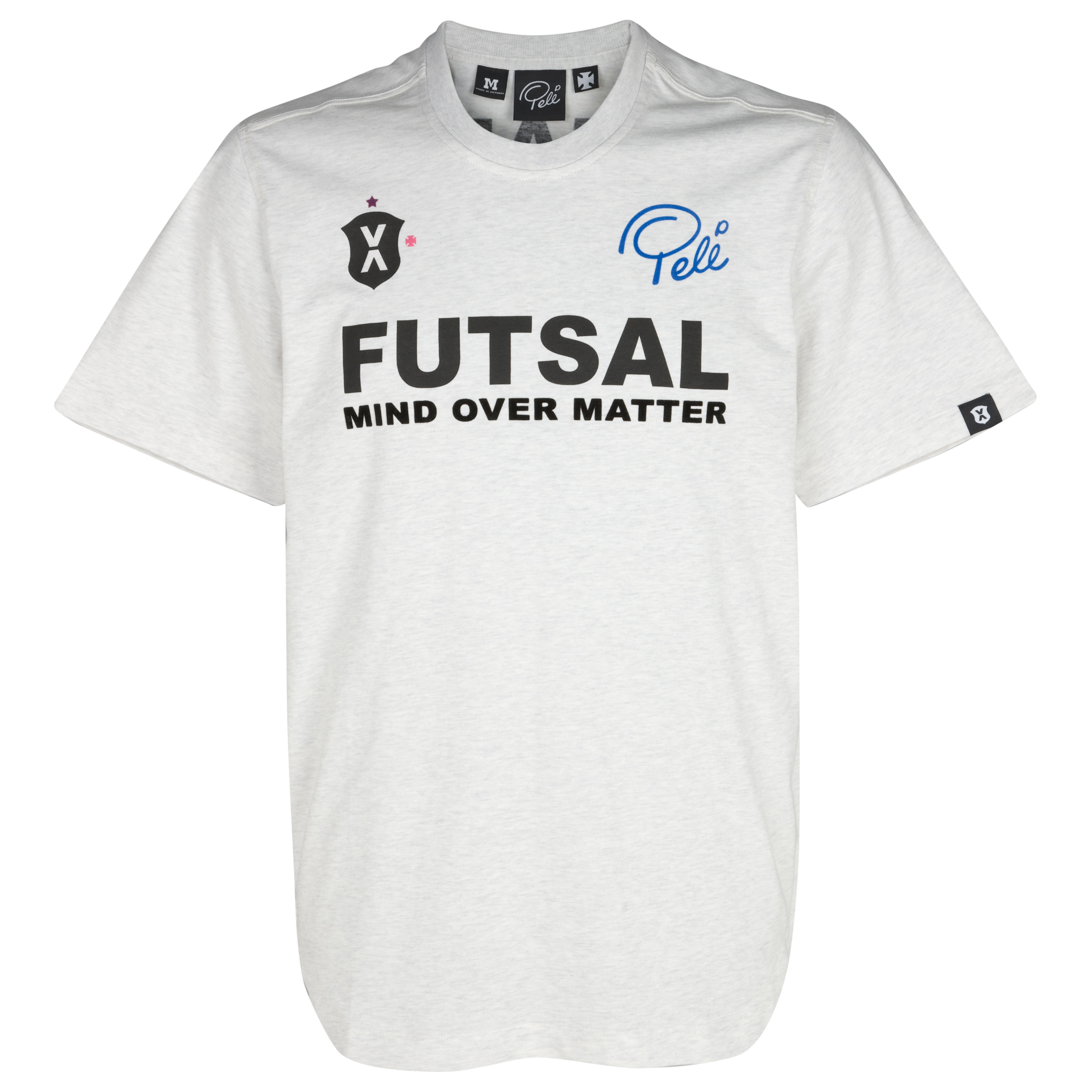 Pel&eacute; Sports Heart and Soul T-Shirt - Snow White Heather