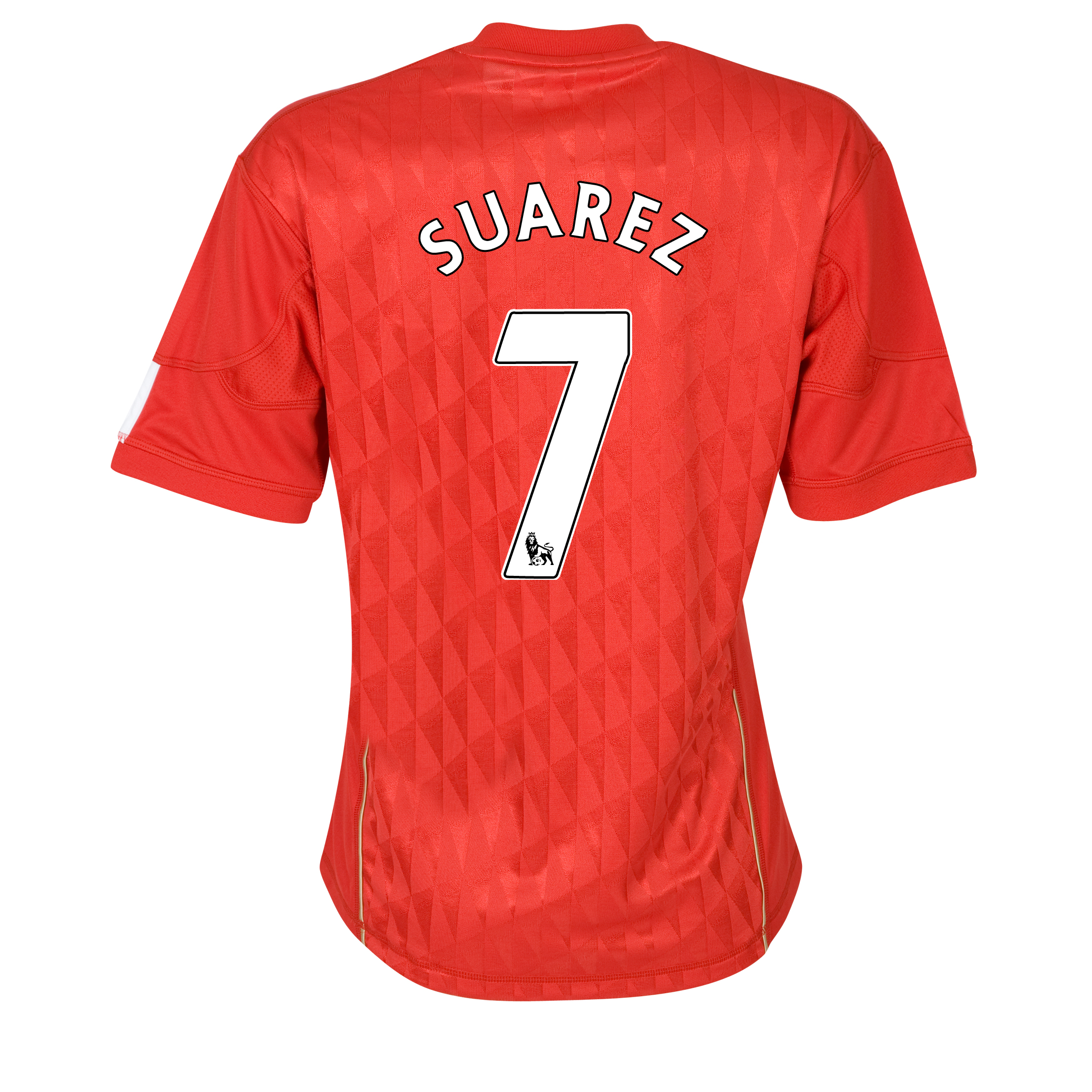Liverpool Home Shirt 2010/12 with Suarez 7 printing - Womens