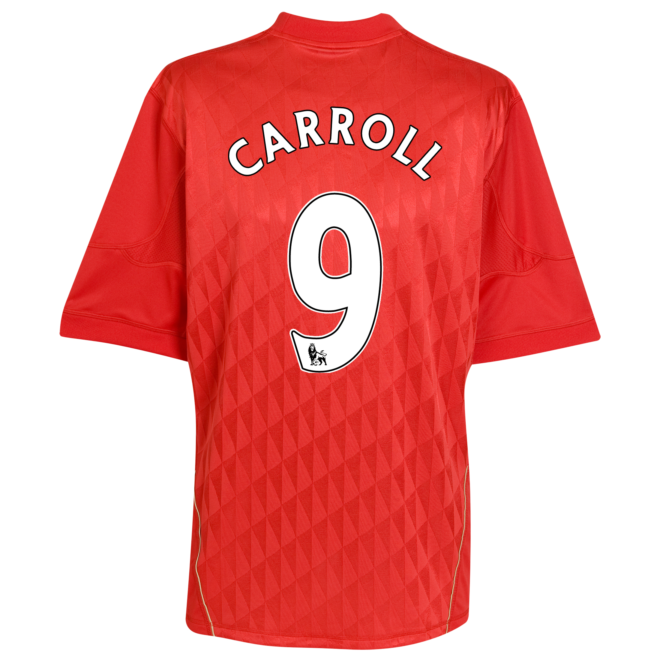 Liverpool Home Shirt 2010/12 with Carroll 9 printing.
 