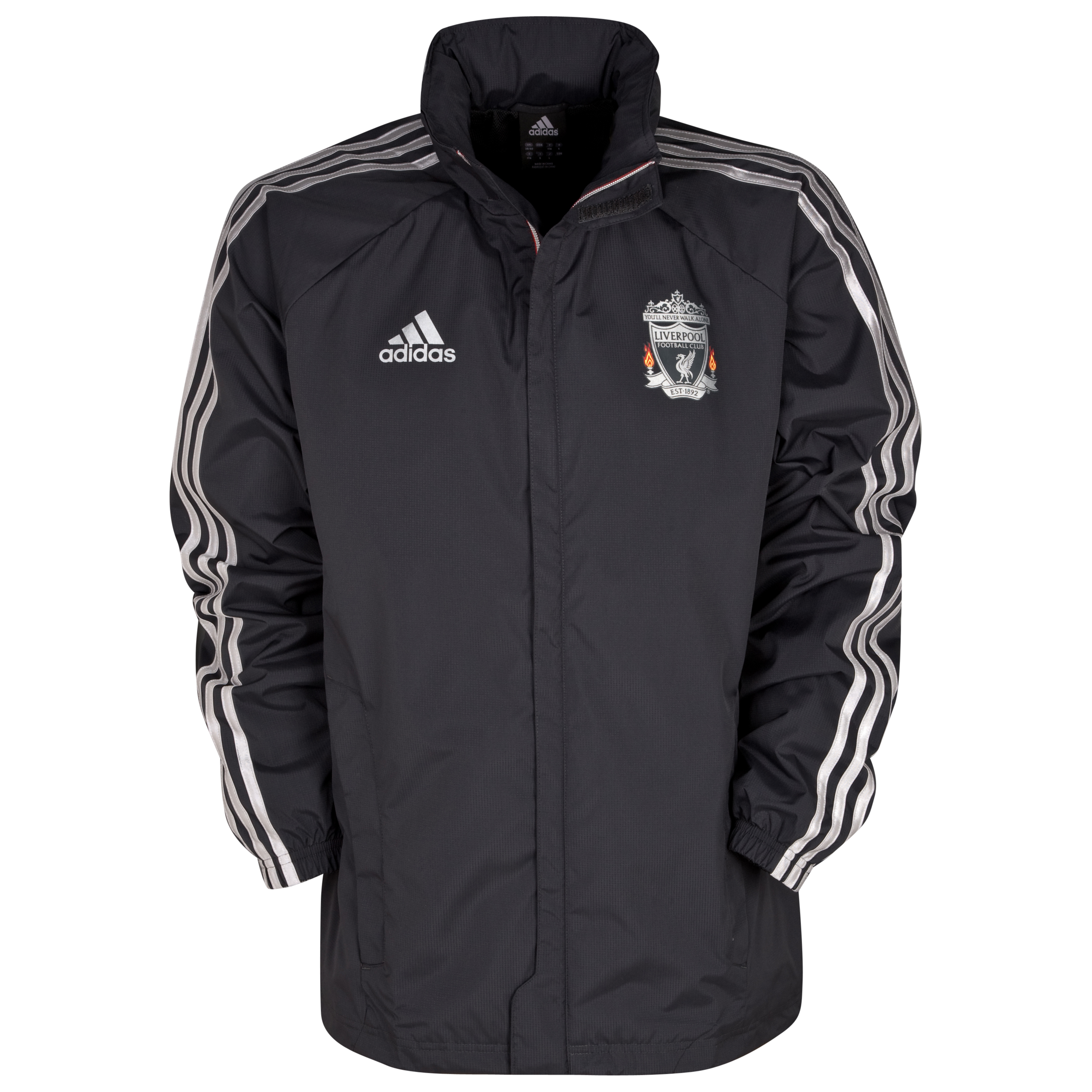 Liverpool Training All Weather Jacket - Solid Grey F11/Bird Silver