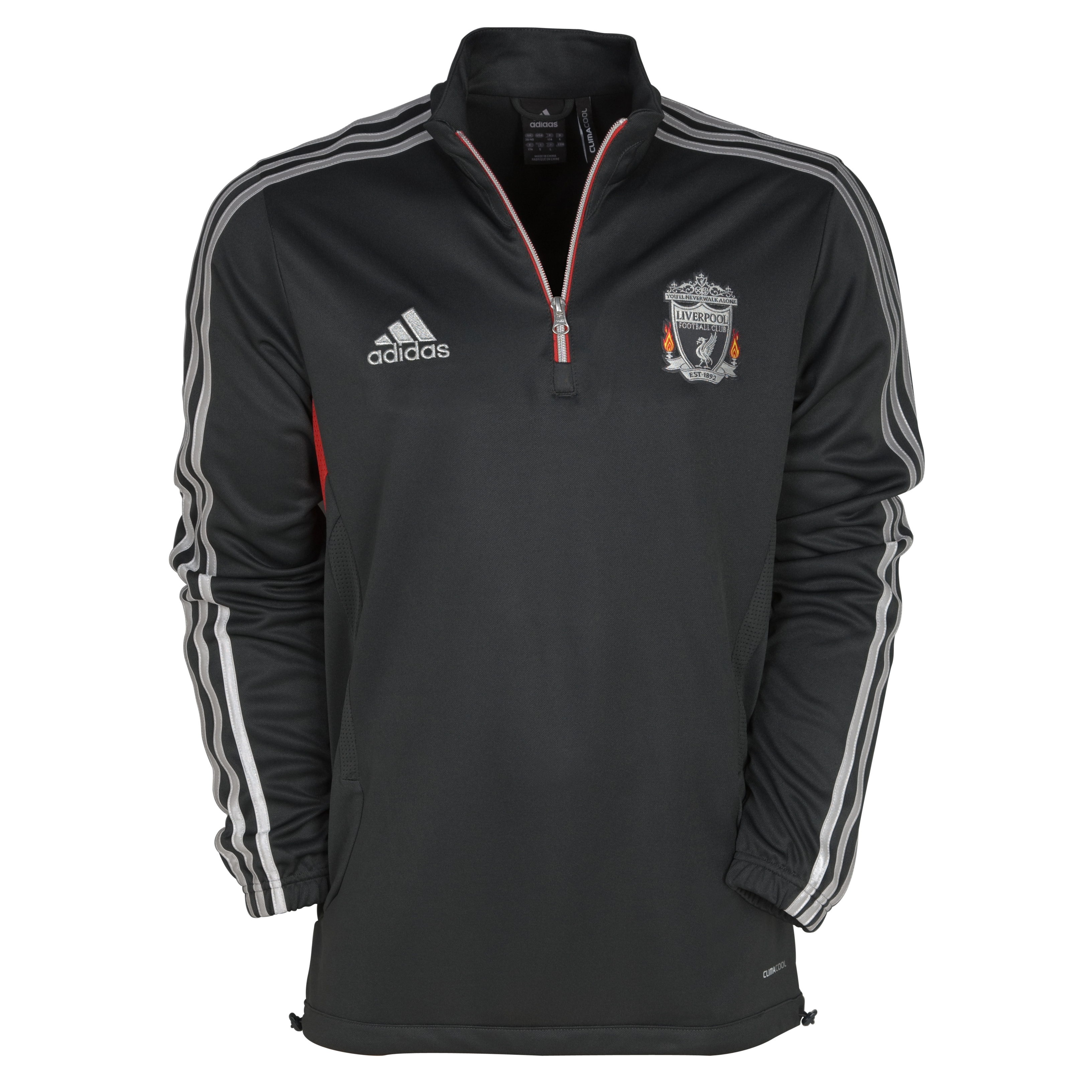 Liverpool Training Top - Solid Grey F11/Light Scarlet/Bird Silver