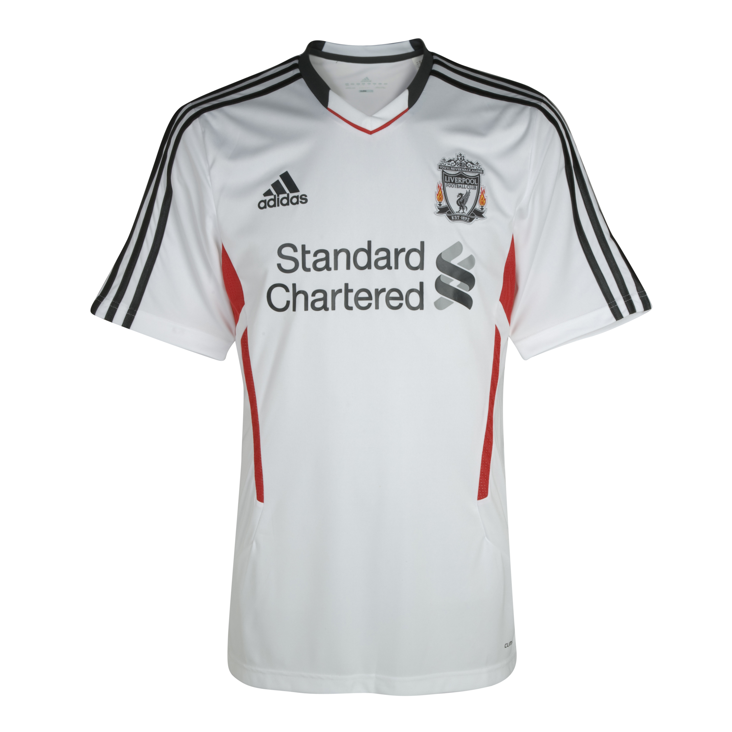 Liverpool Training Jersey - White/Light Scarlet/Solid Grey F11