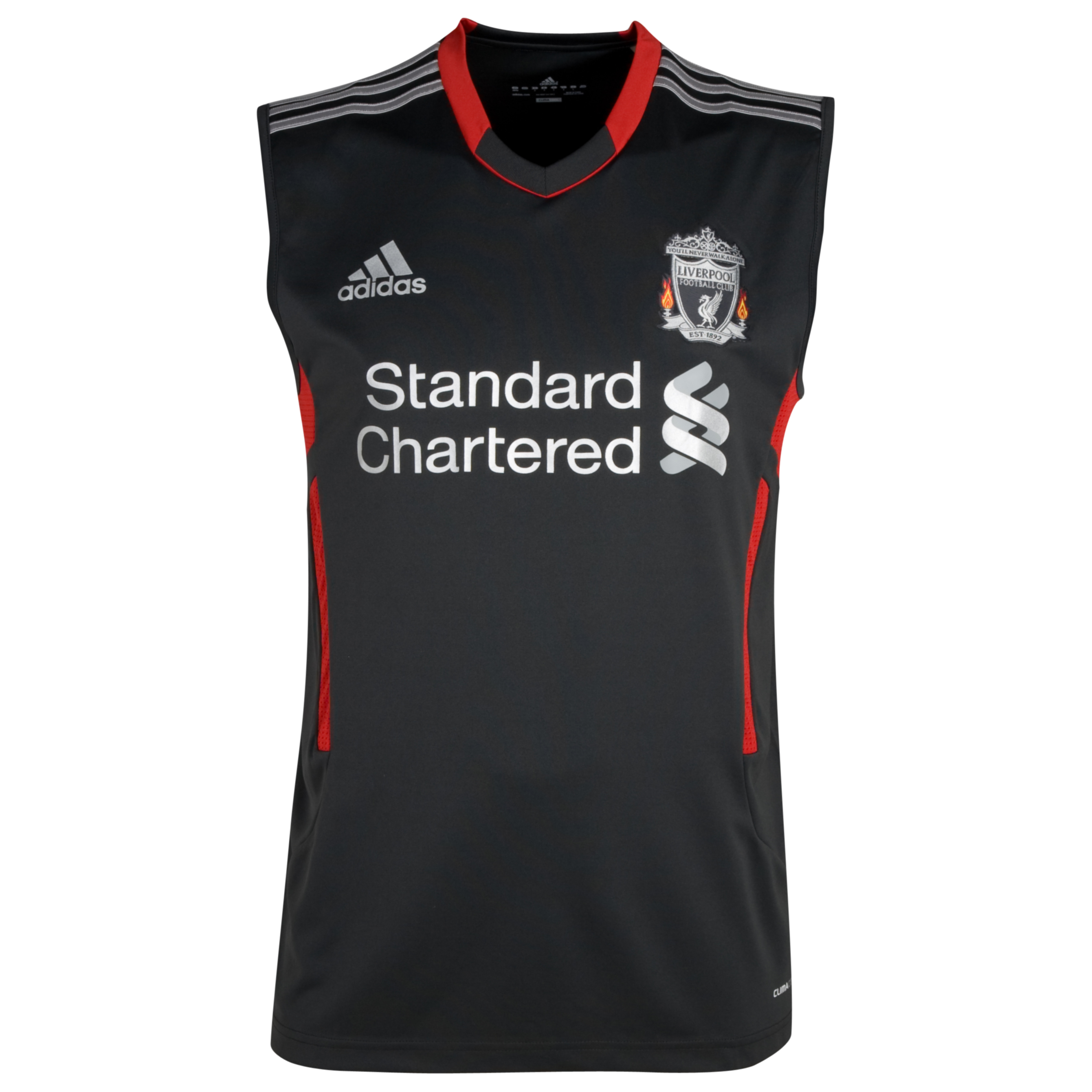 Liverpool Training Sleeveless Jersey - Solid Grey F11/Light Scarlet/Bird Silver