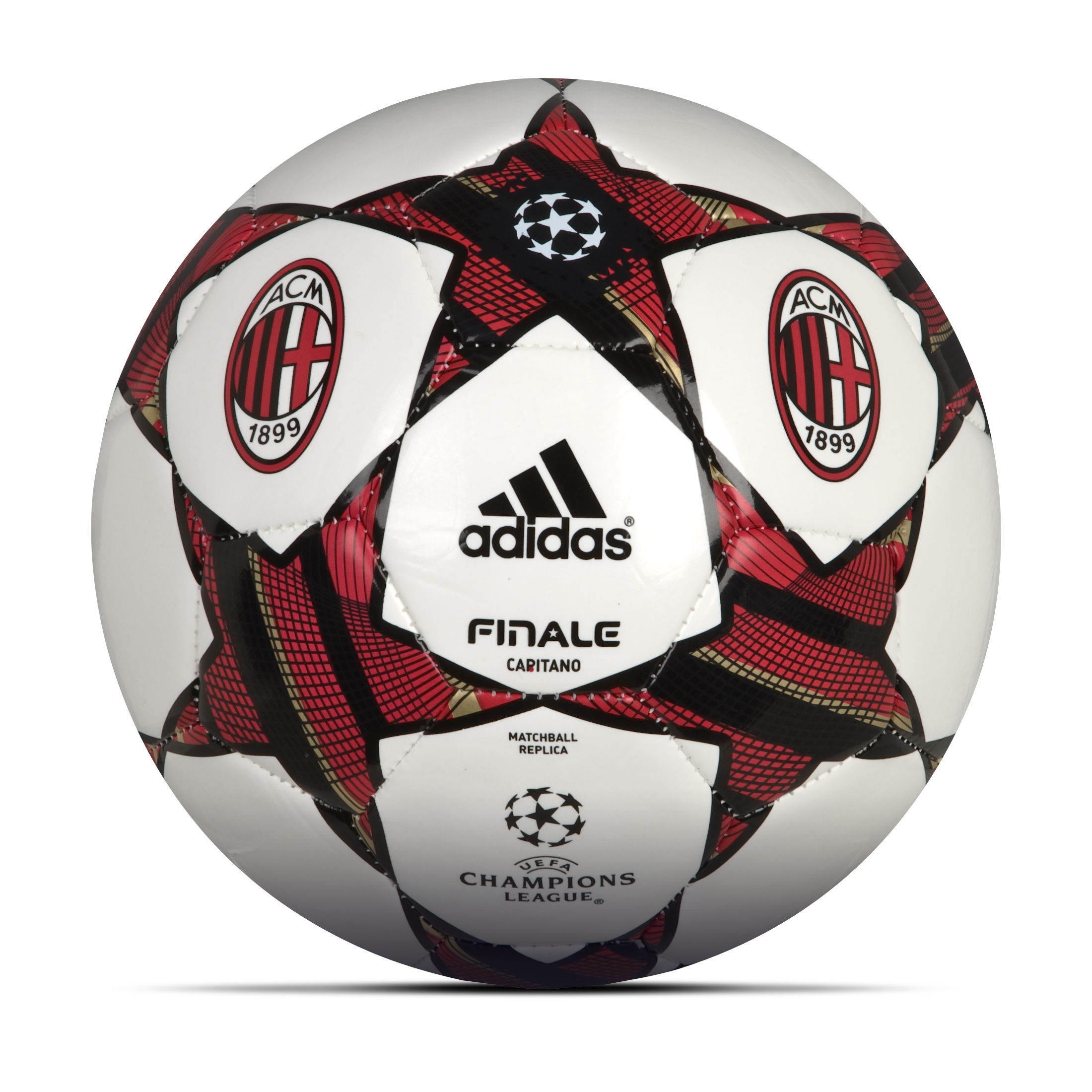 adidas AC Milan Finale 11 Capitano Football - White/Black