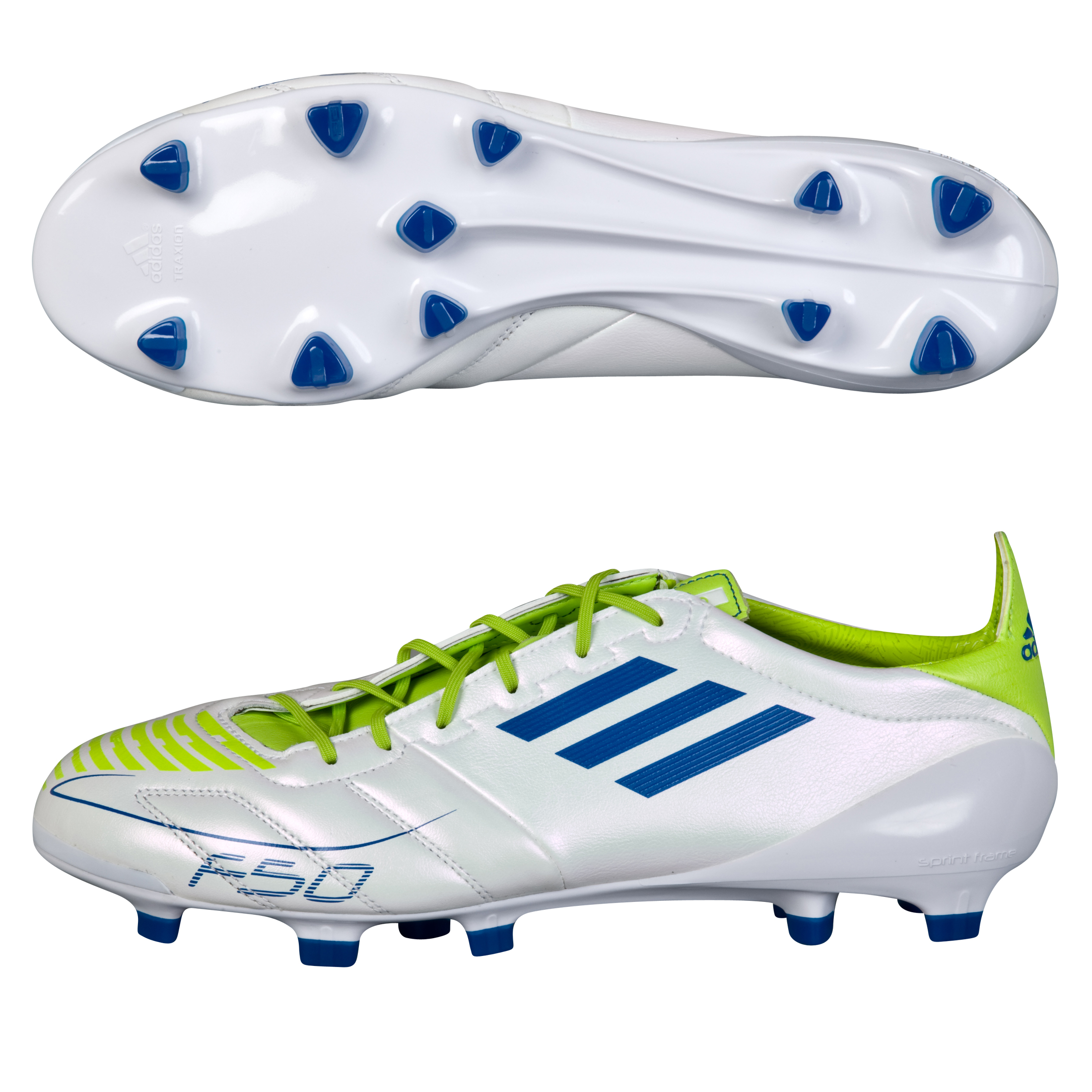 adidas F50 adizero TRX Firm Ground Leather Football Boots.