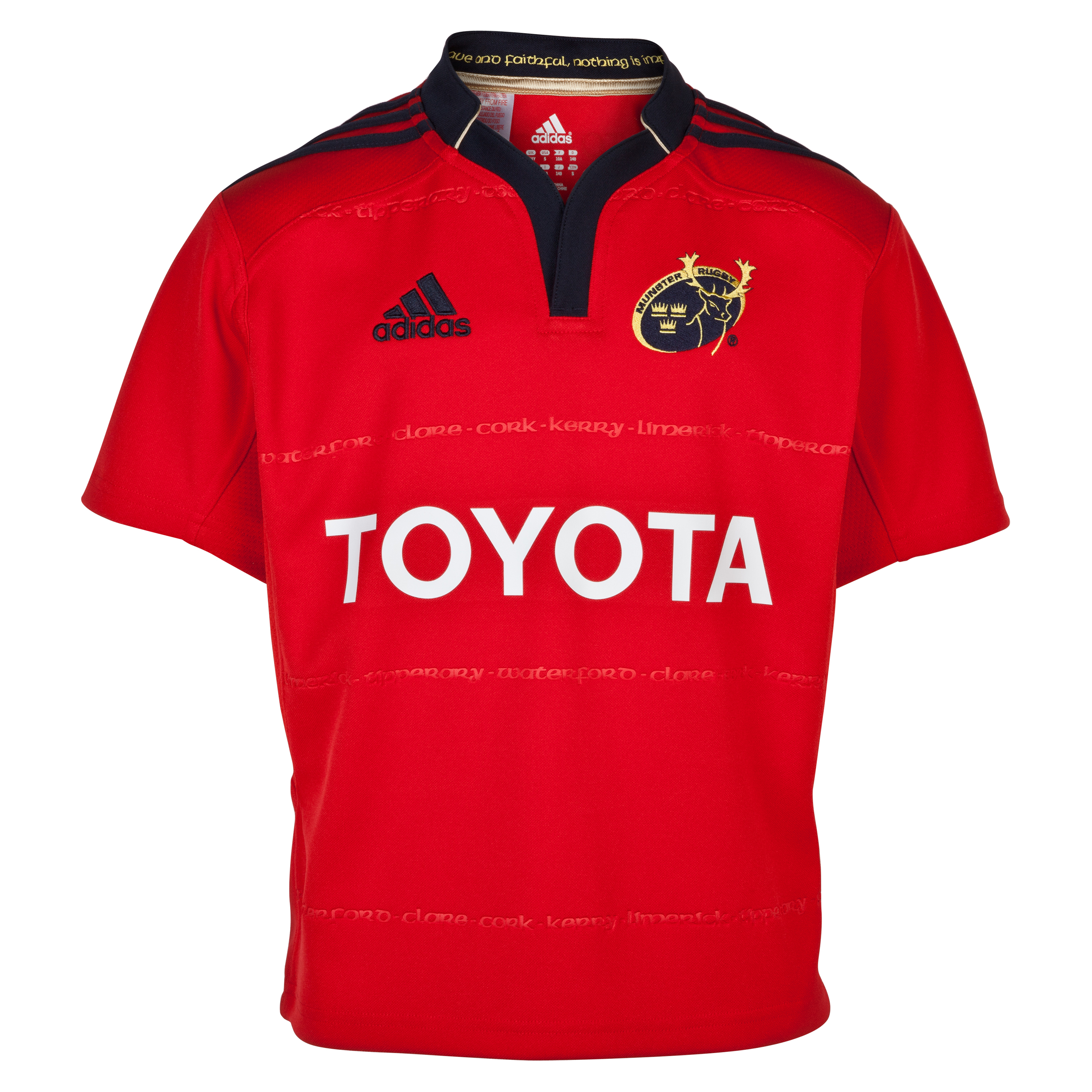 Munster Home Shirt 2011/12 - Kids - Collegiate Red/Dark Navy