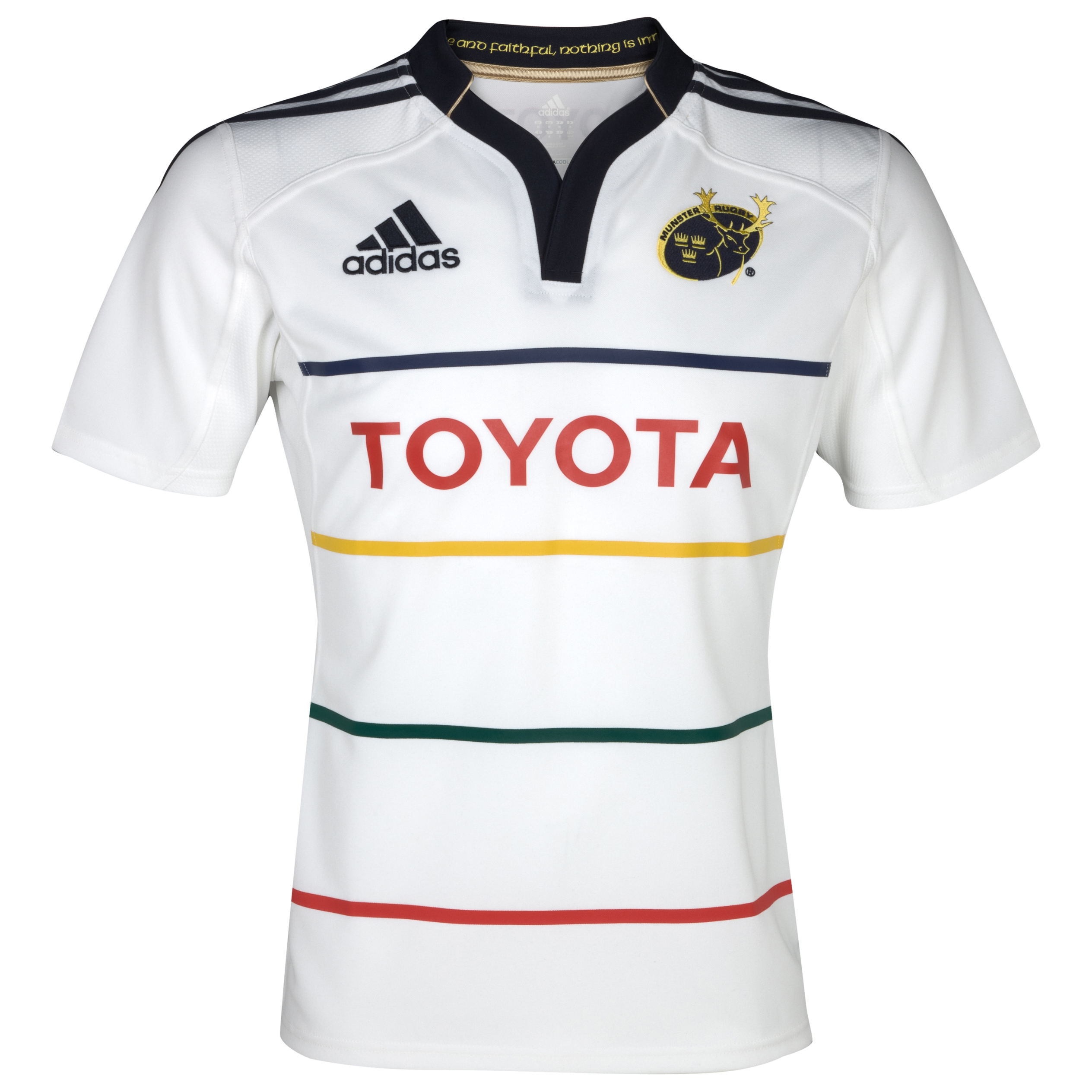 Munster Away Shirt 2011/12 - White/Dark Navy