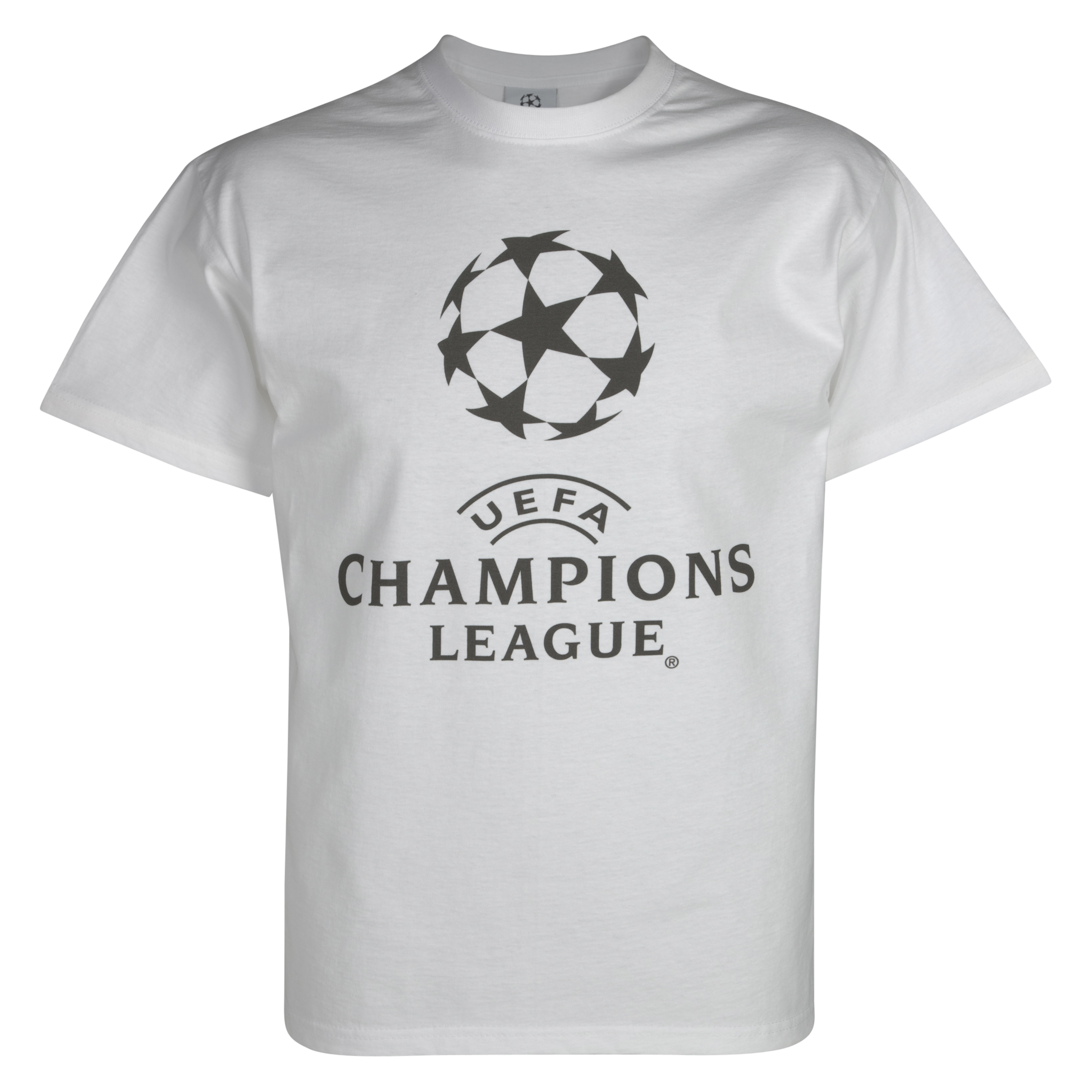UEFA Champions League Logo T-Shirt - White.