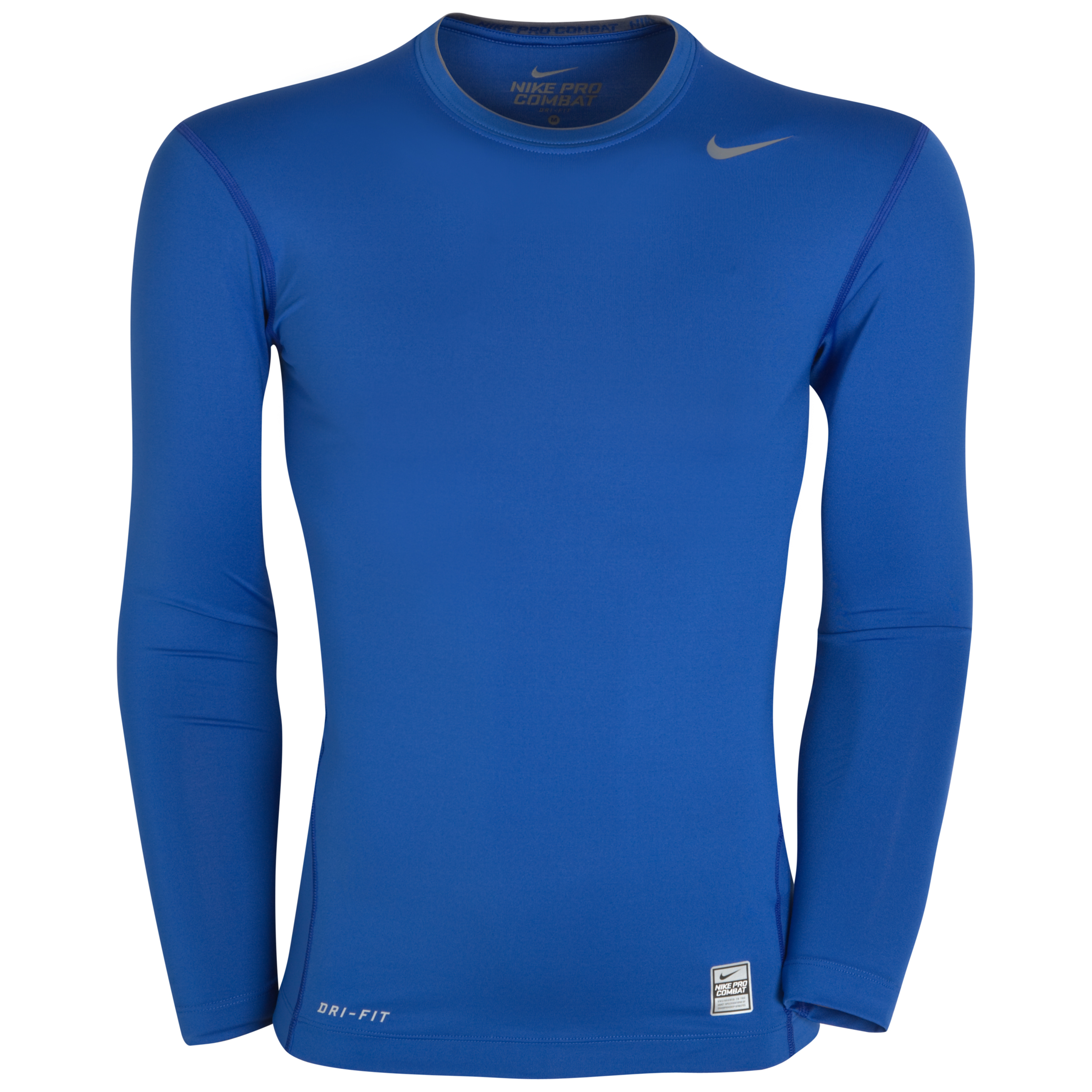 Nike Pro Core Long Sleeve Crew Top - Varsity Royal