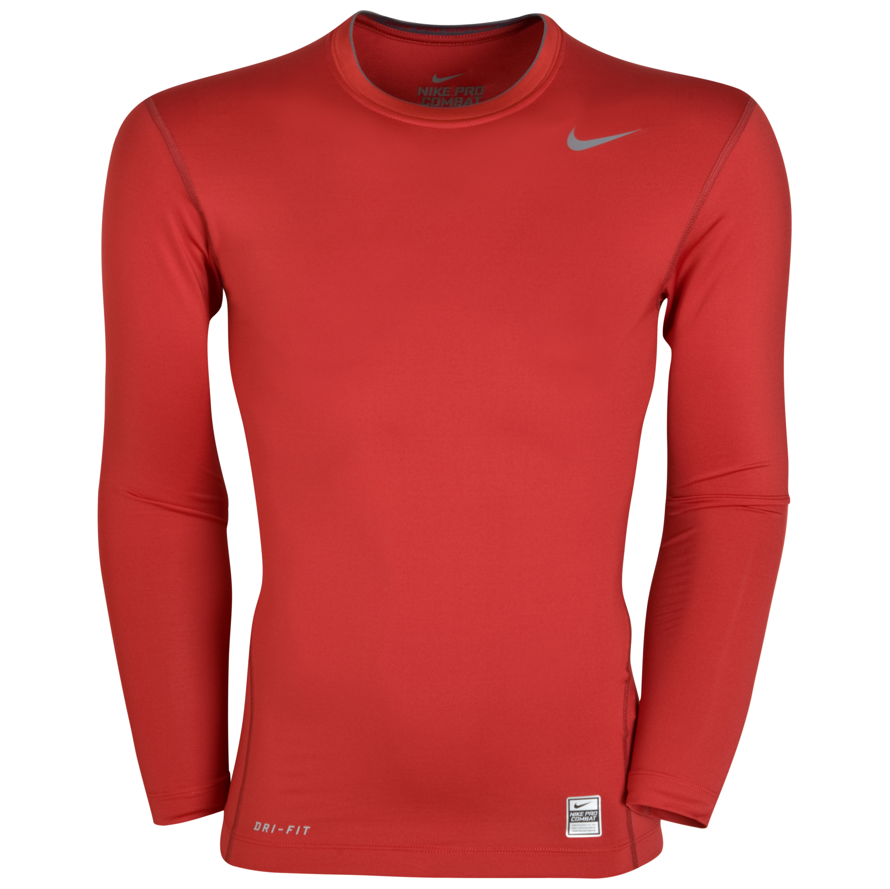 Nike Pro Core Long Sleeve Crew Top - Varsity Red