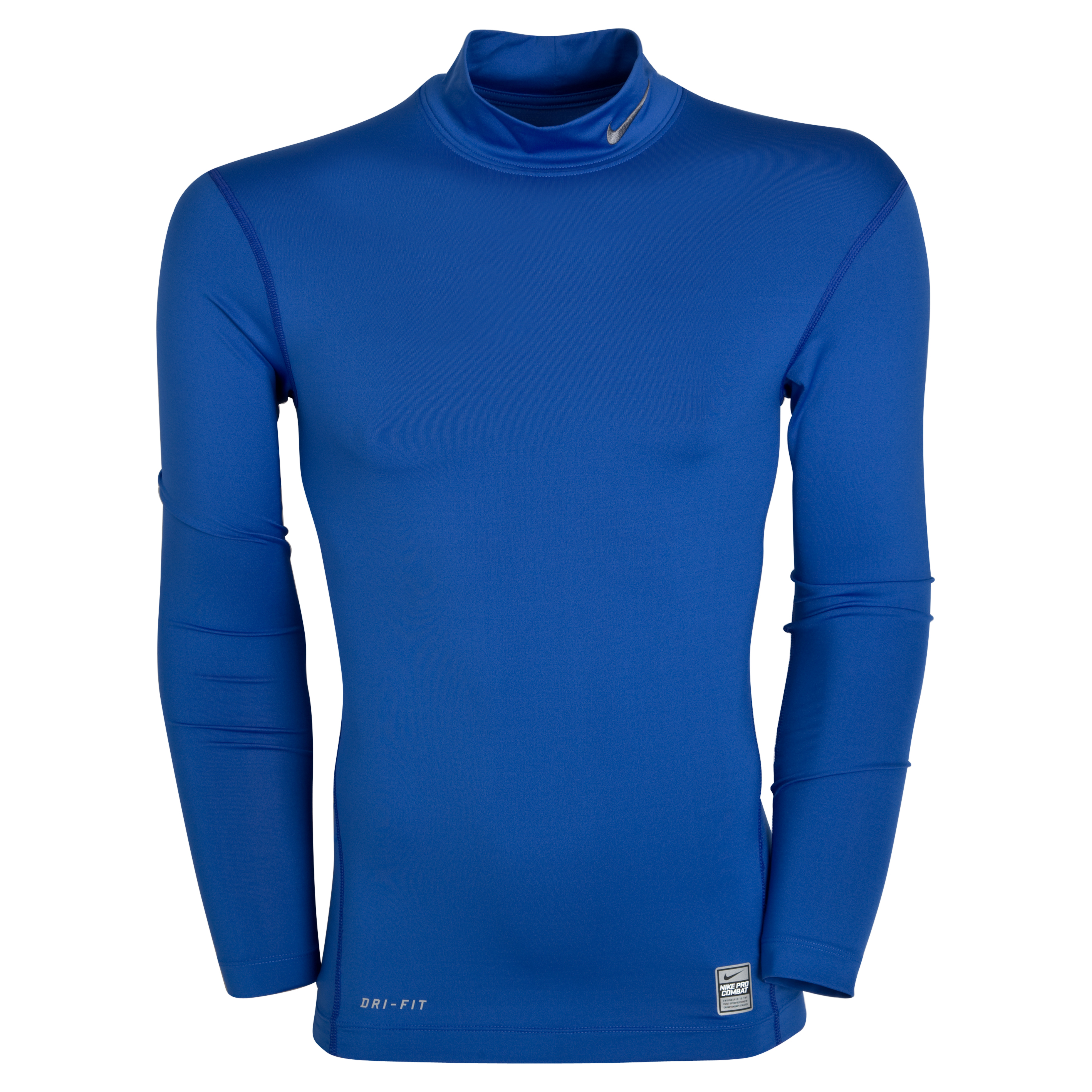 Nike Pro Core Long Sleeve Mock - Varsity Royal