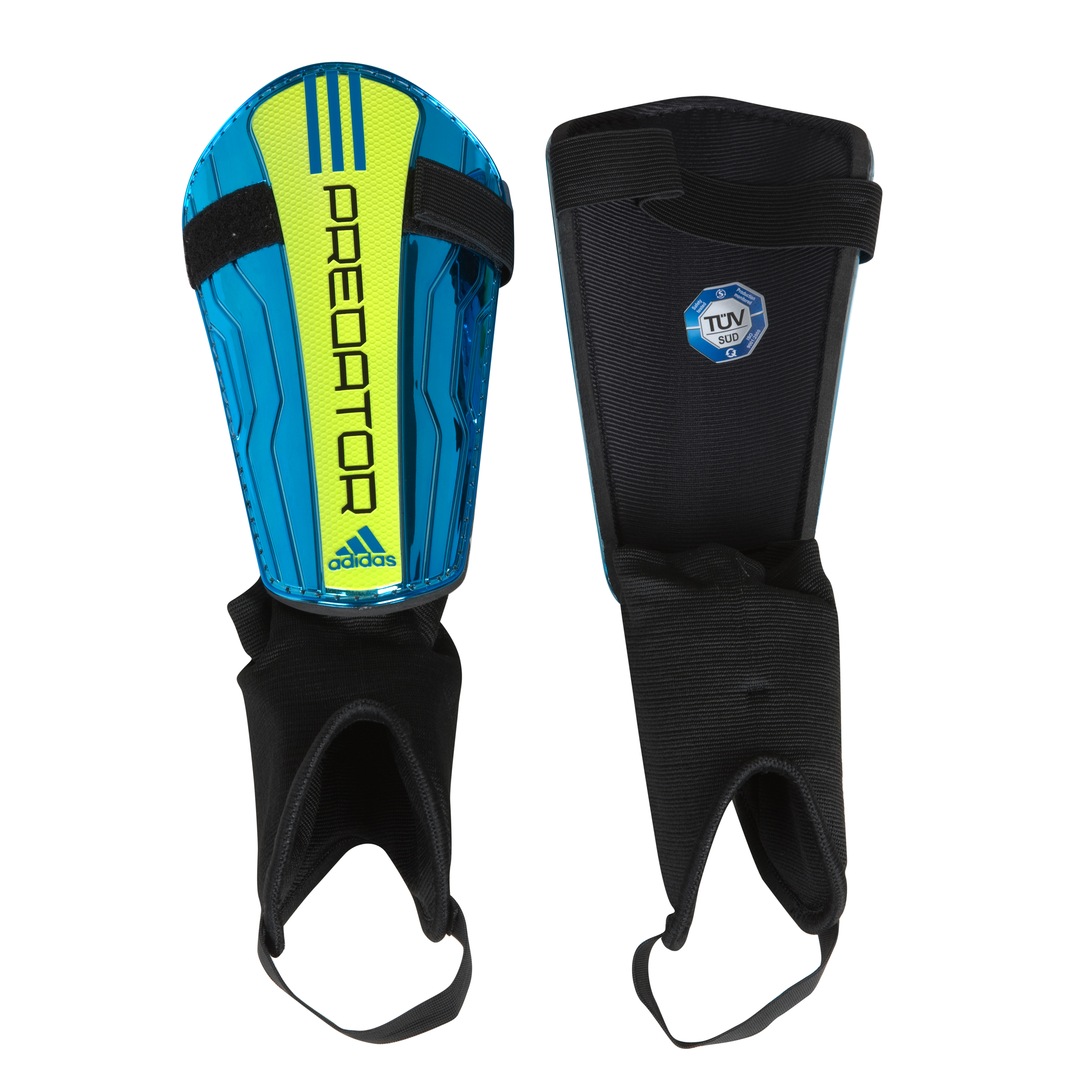 adidas Predator Replique Shinguard - Sharp Blue F11-Electricity-Black