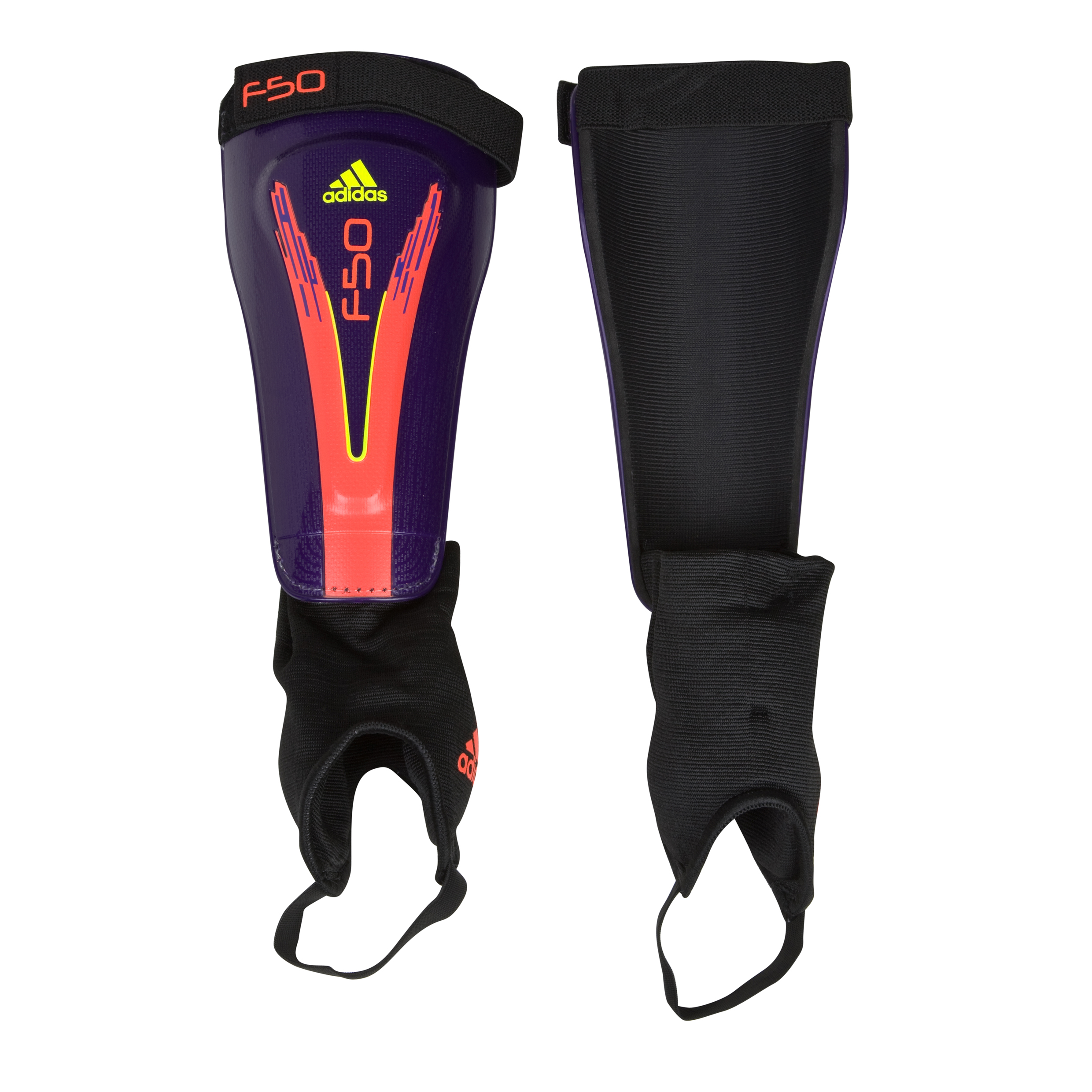 adidas F50 Replique Shinguard - Anodized Purple-Infrared-Electricity
