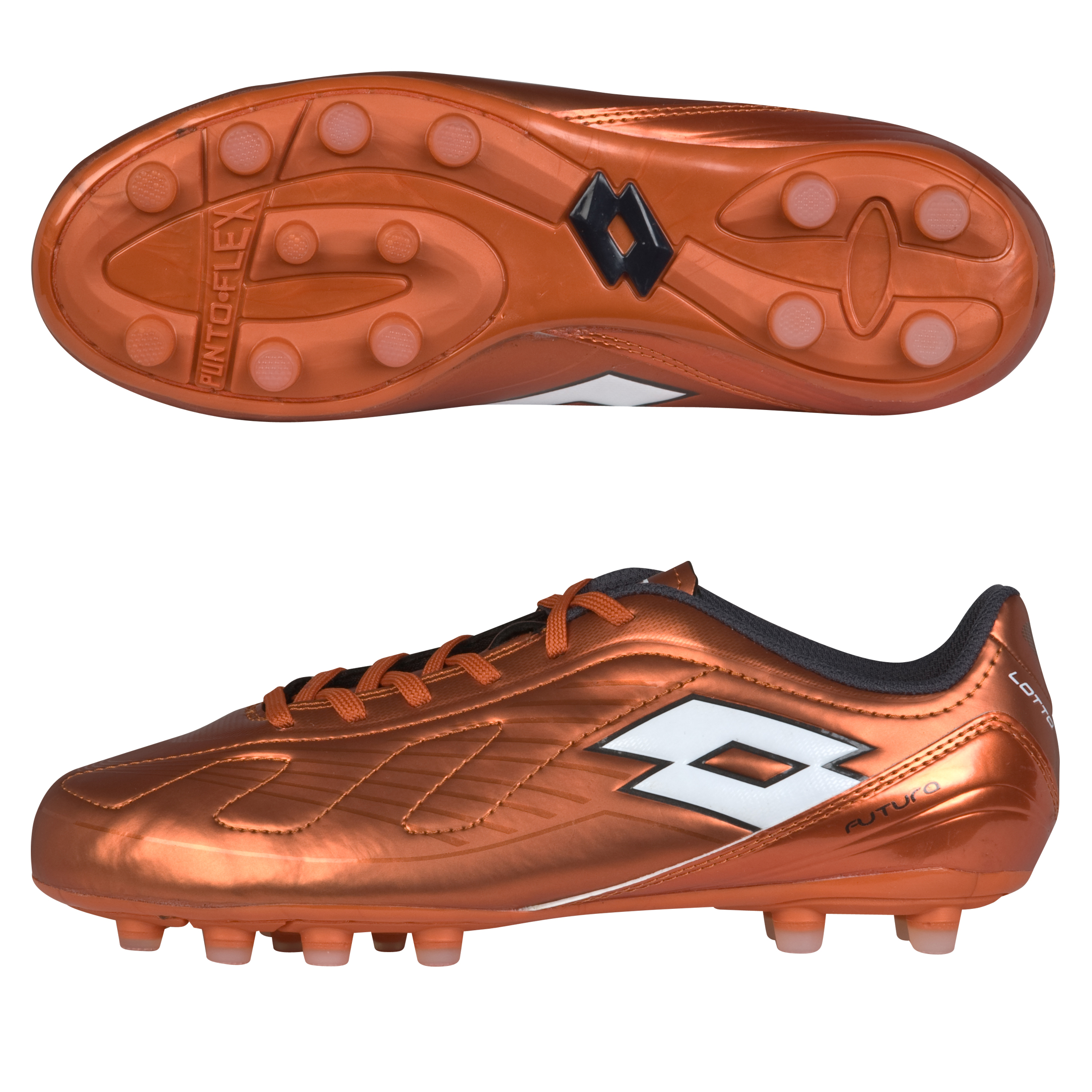 Lotto Futura 500 Firm Ground Football Boots - Dark M.Mand/Obsidian Blue.