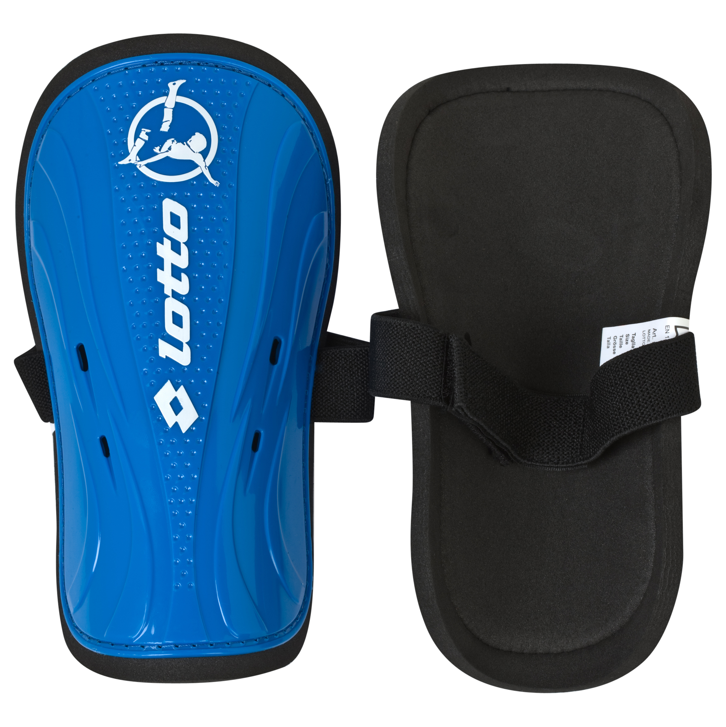 Lotto Protect 700 Shinguard - Large - Blue Aster-White