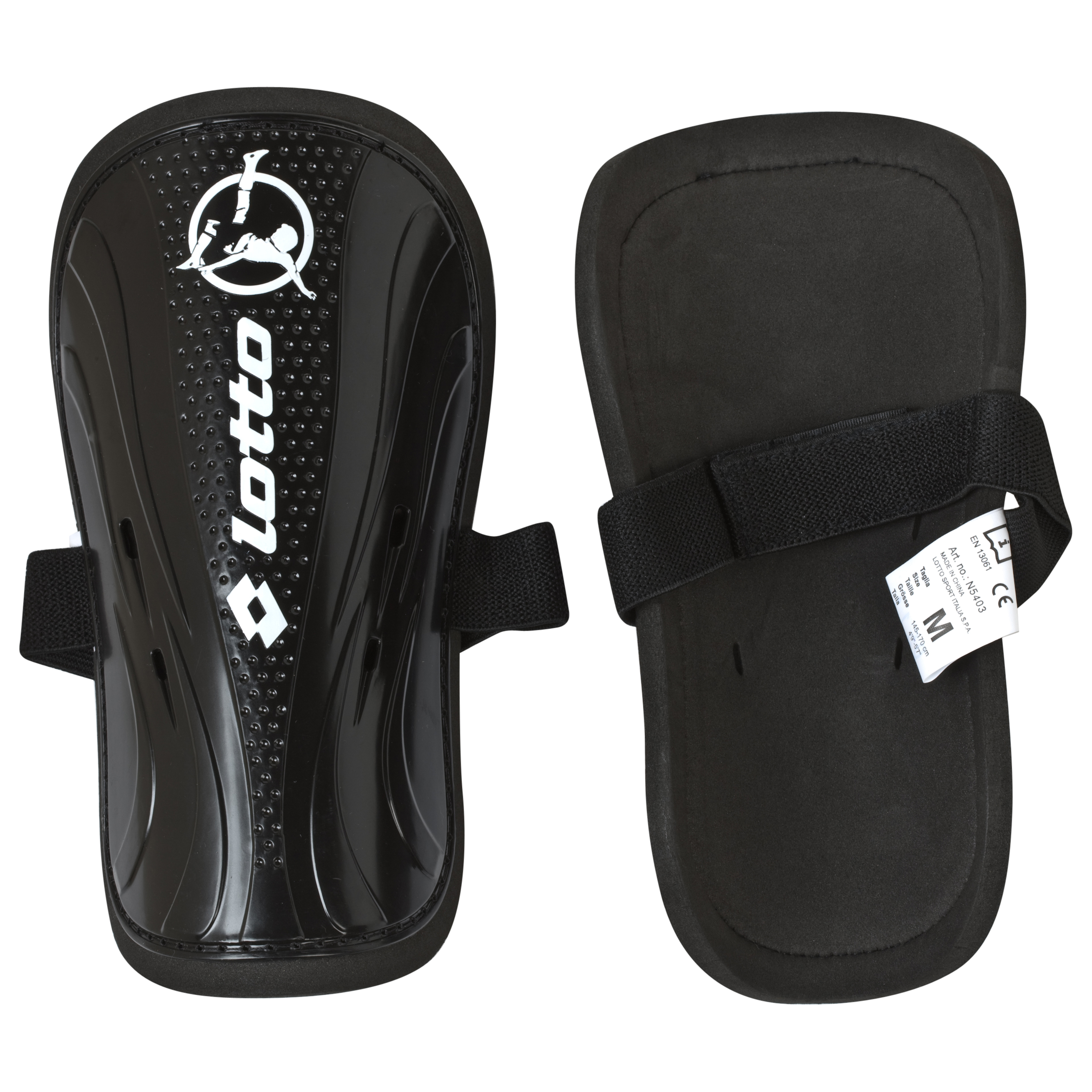 Lotto Protect 700 Shinguard - Small - Black/White.