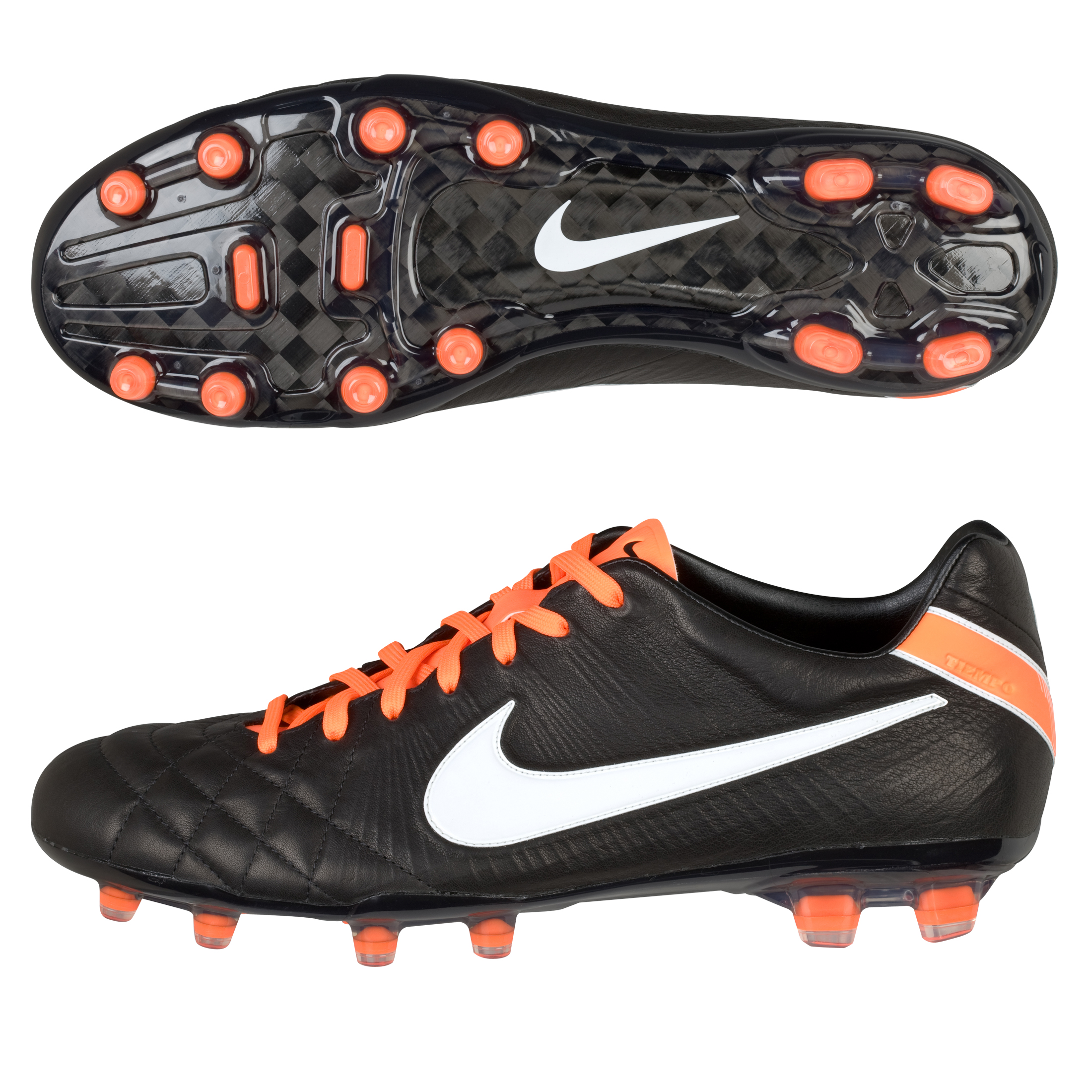 Nike Tiempo Legend IV Elite FG Black/White/Total Orange