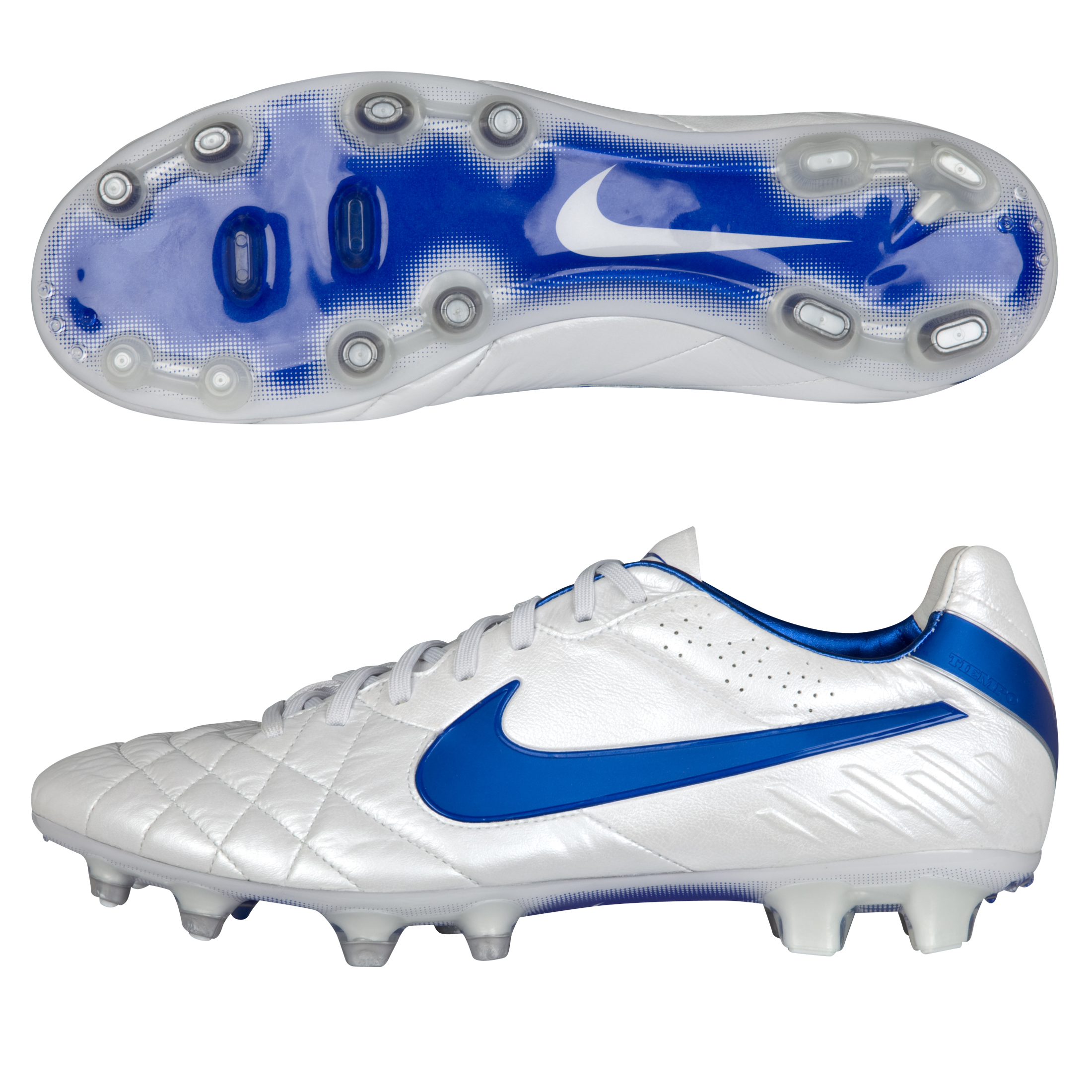 Tiempo Legend IV FG White/Treasure Blue/Metallic Silver