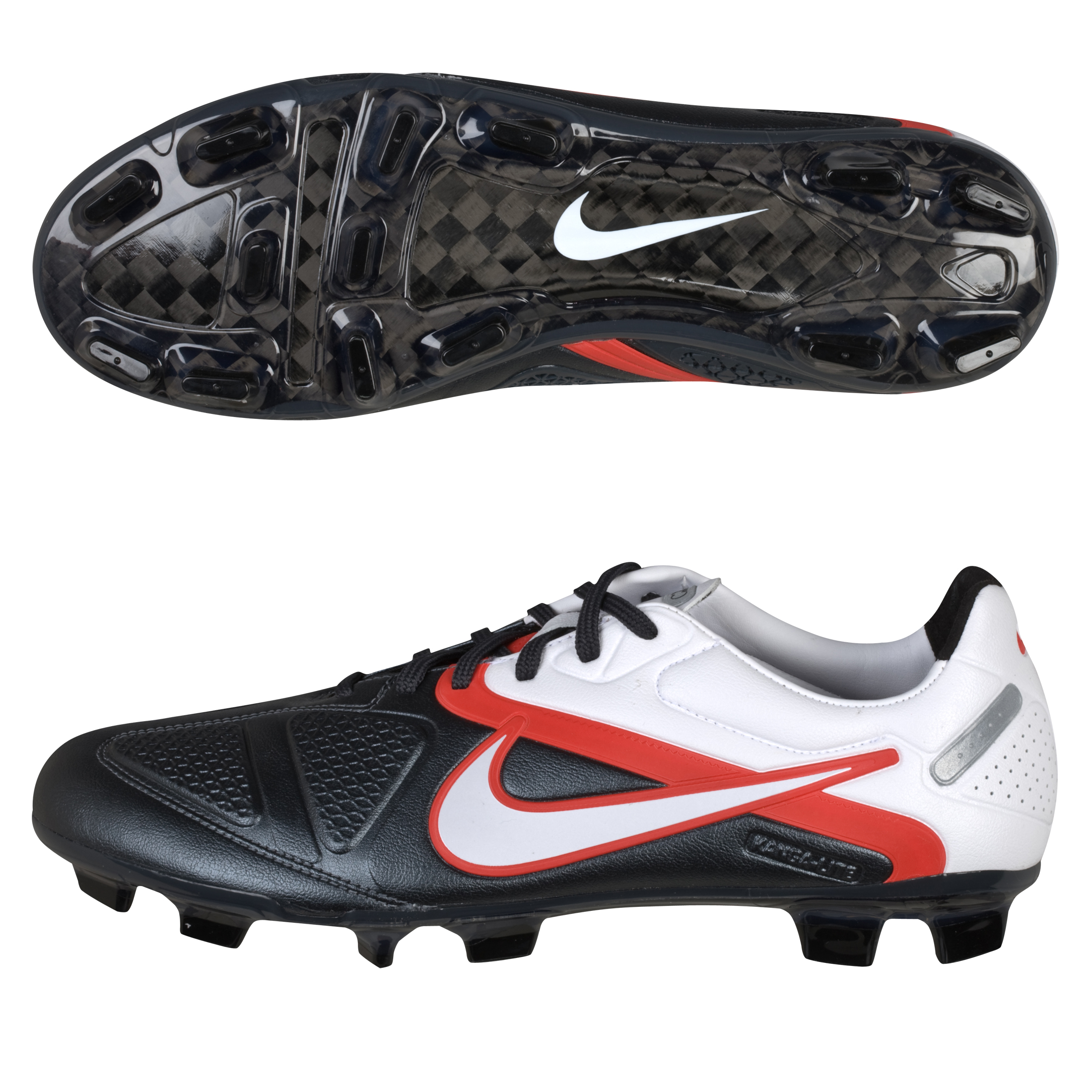 Nike CTR360 Maestri II Elite Football Boots - Black/White/Challenge Red.