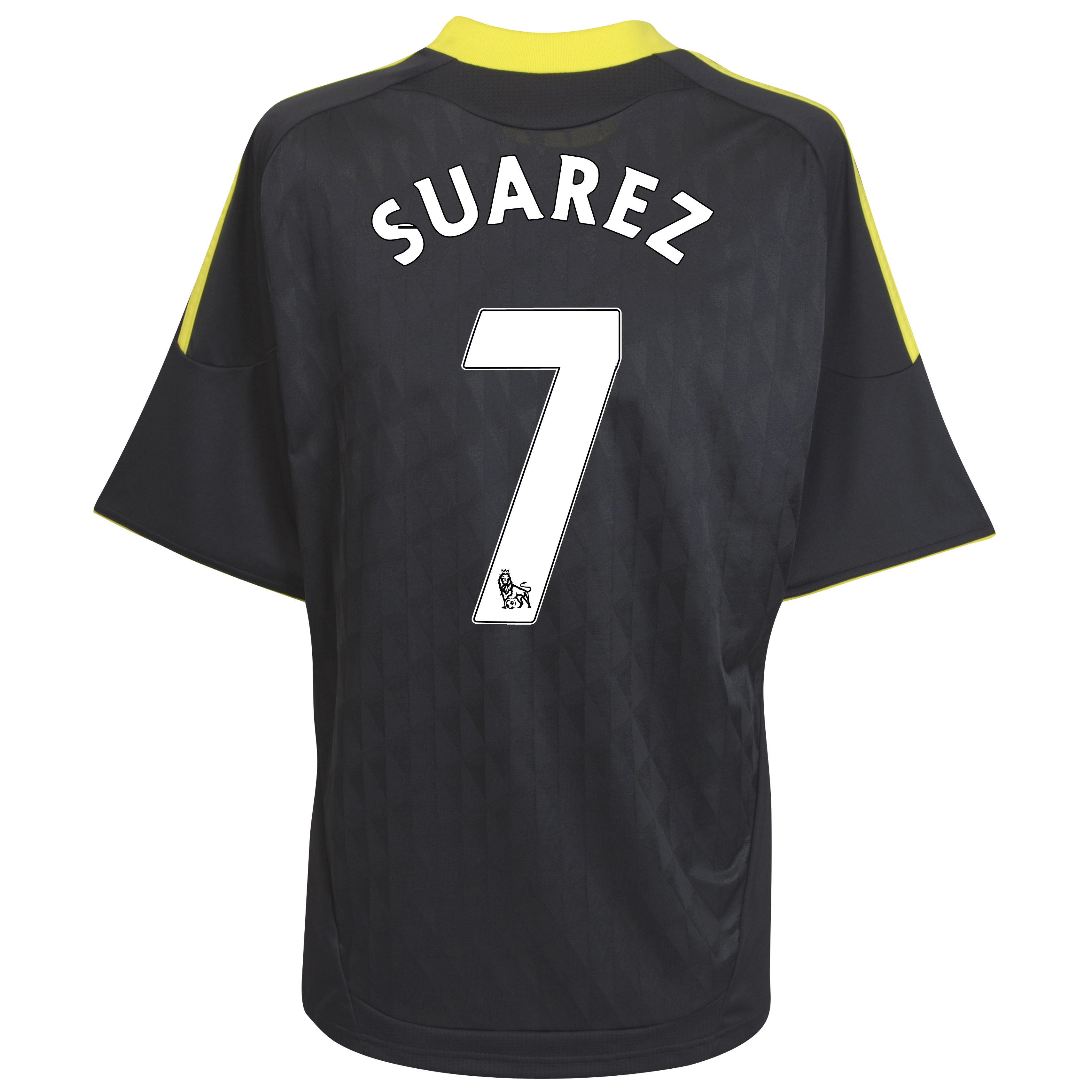 Liverpool Third Shirt 2010/11 with Suarez 7 printing