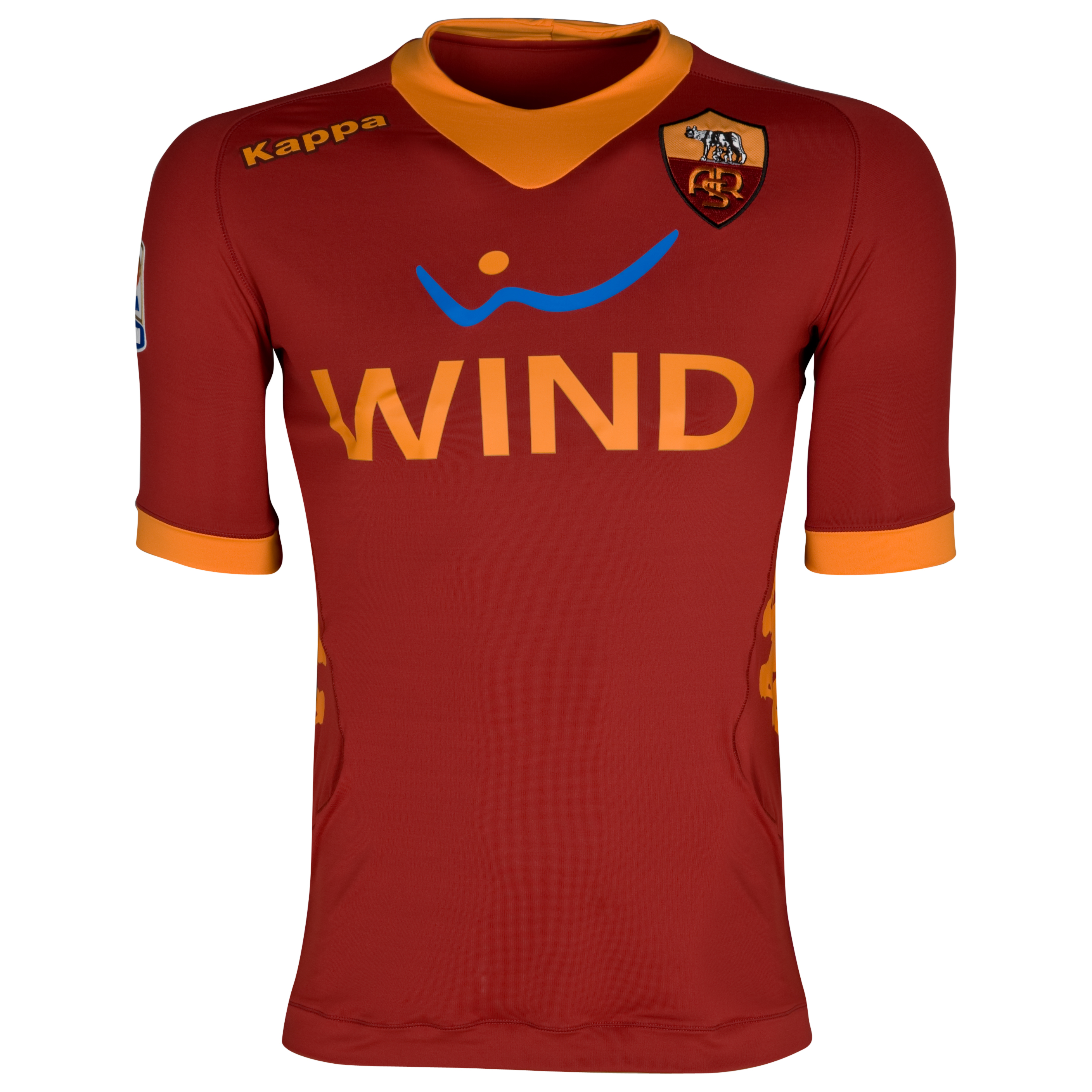 AS Roma Home Shirt 2011~12 Dark Red