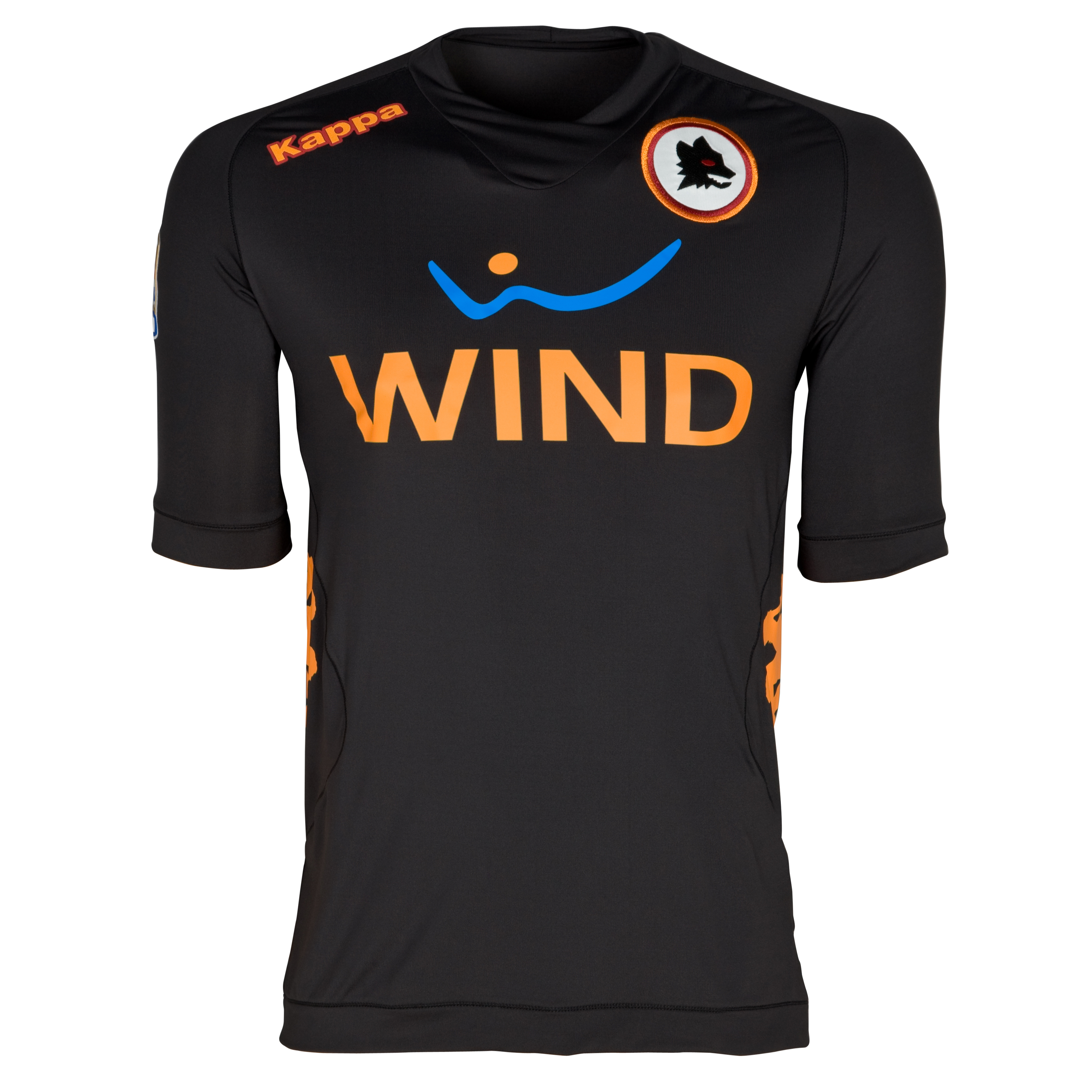 Buy AS Roma Third Kit 11/12 Black