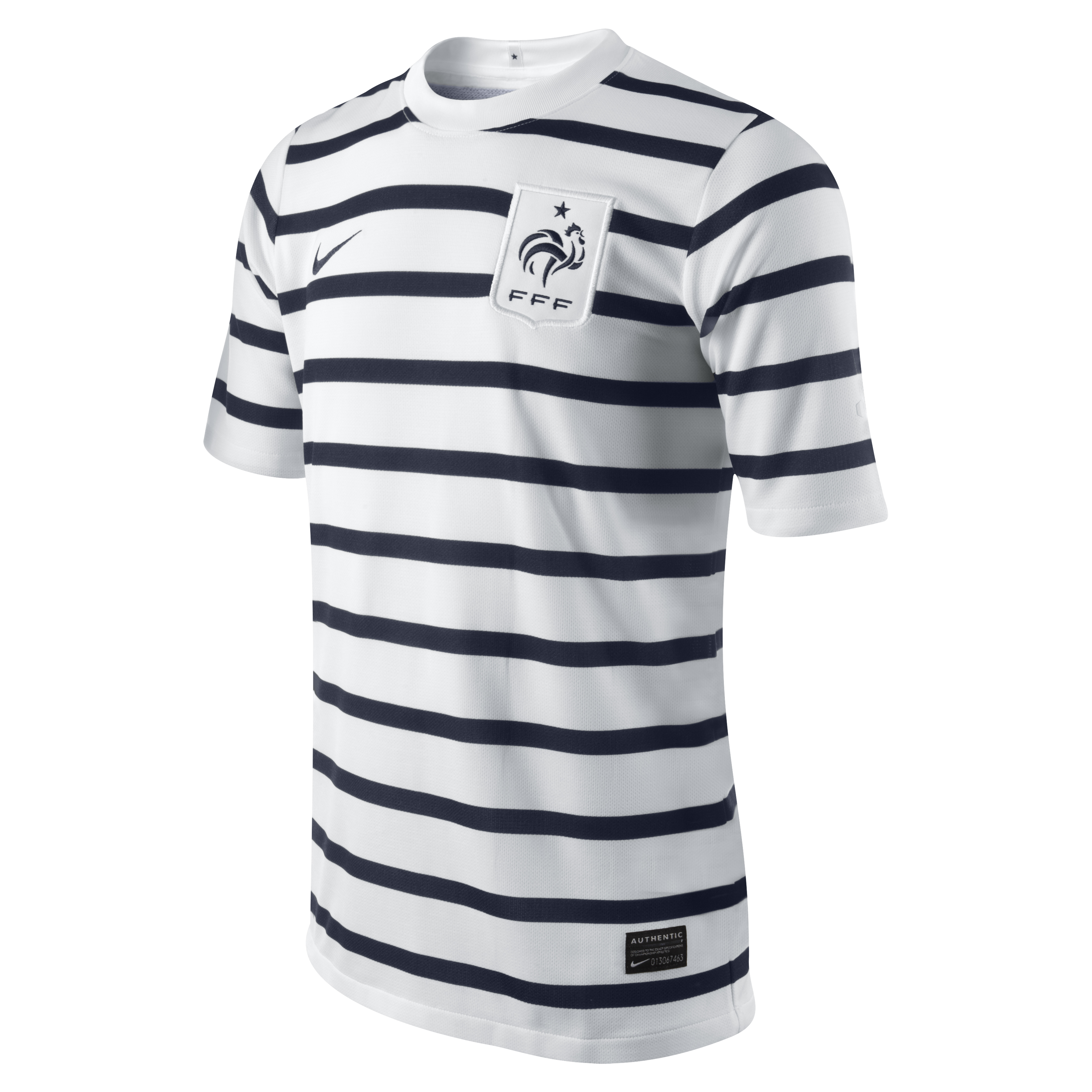 France Away Shirt 2011 with Ribery 22 printing
