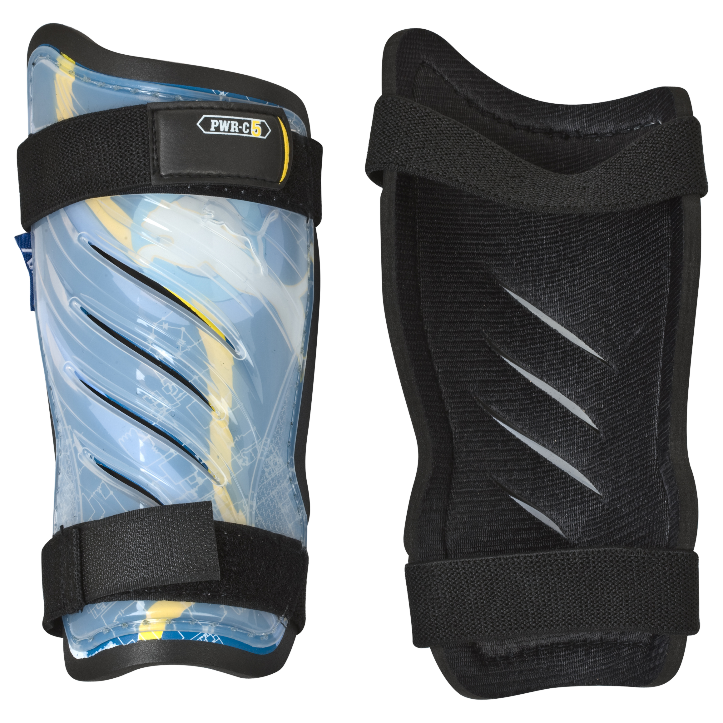 Puma v5.10 Shinguards - Skydiver/Dandelion/White