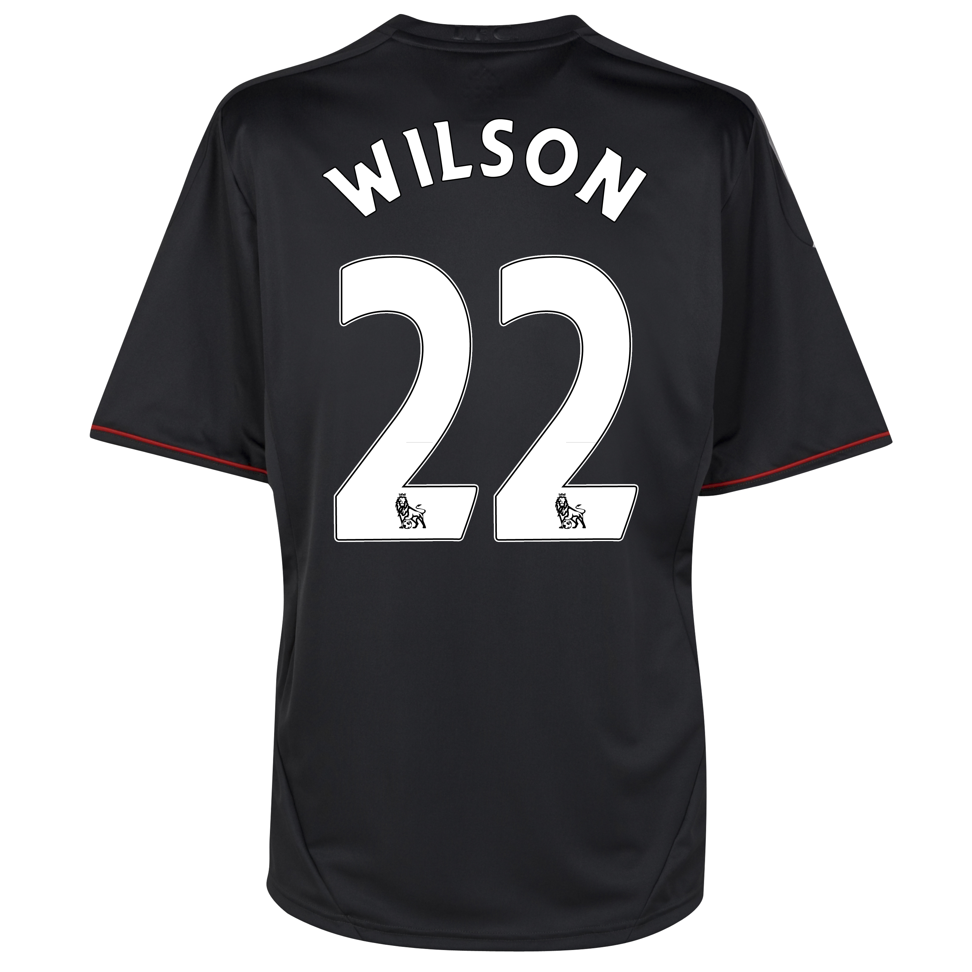 Liverpool Away Shirt 2011/12 with Wilson 22 printing