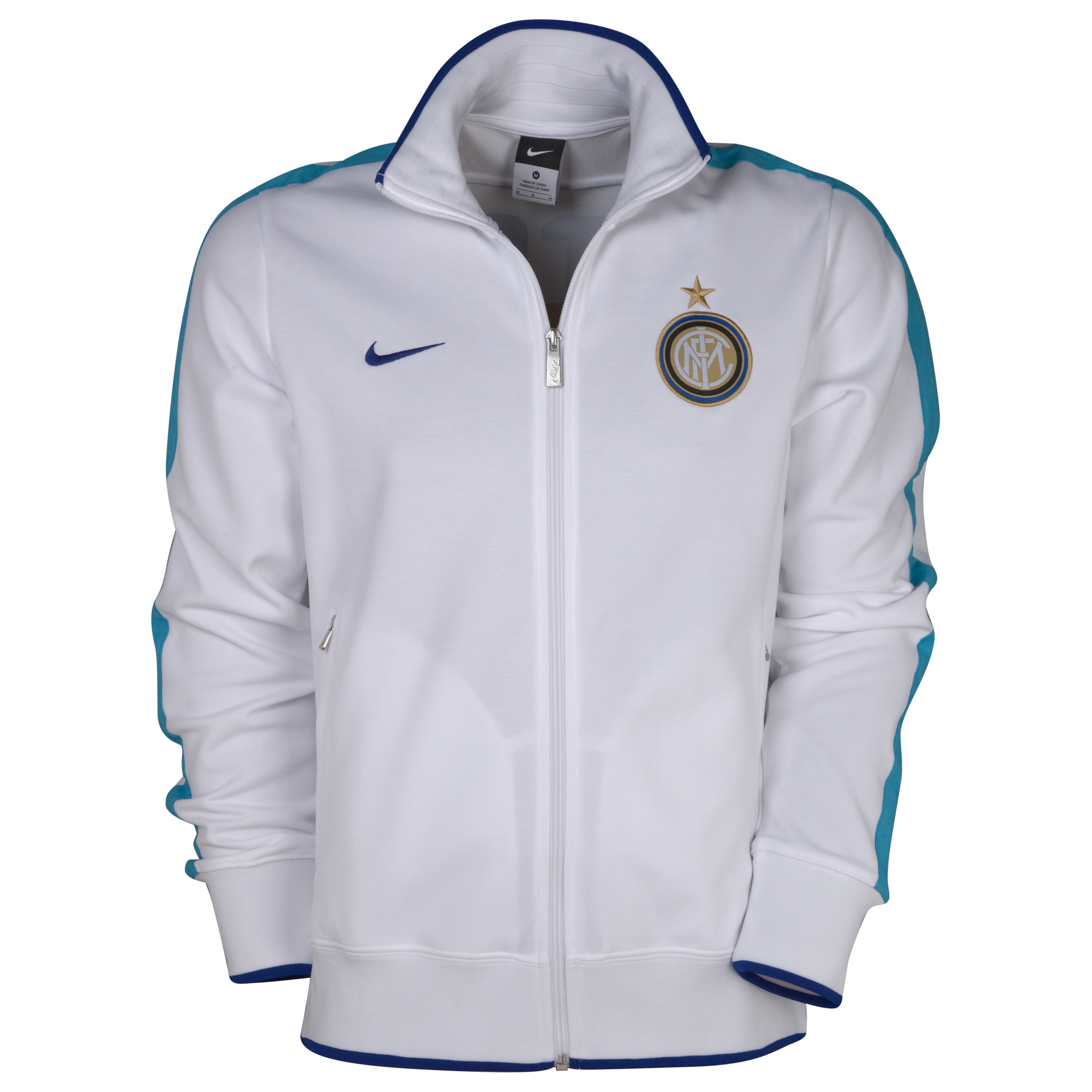 Inter Milan Authentic N98 Jacket - White/Blue Glow/Old Royal