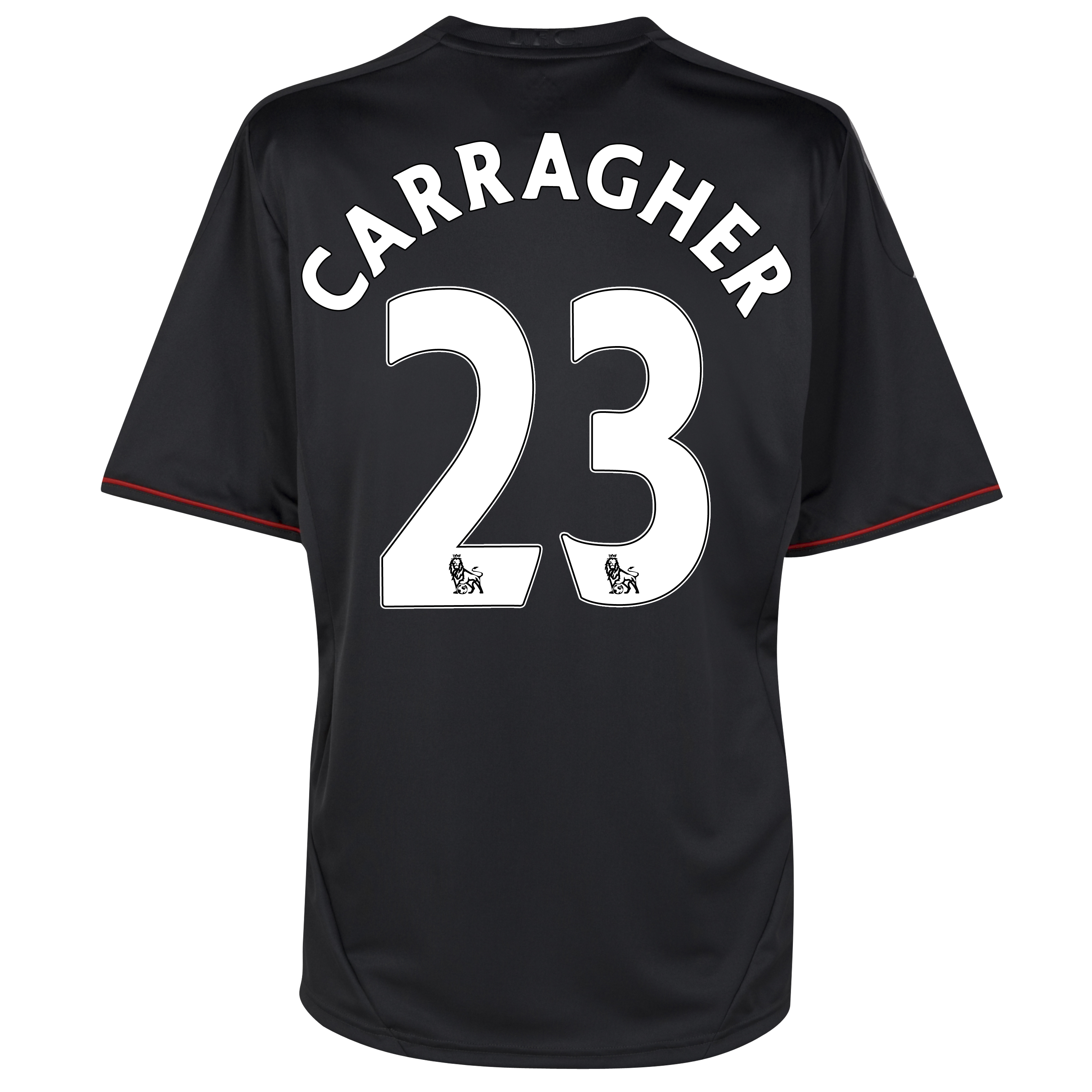 Liverpool Away Shirt 2011/12 - Kids with Carragher 23 printing