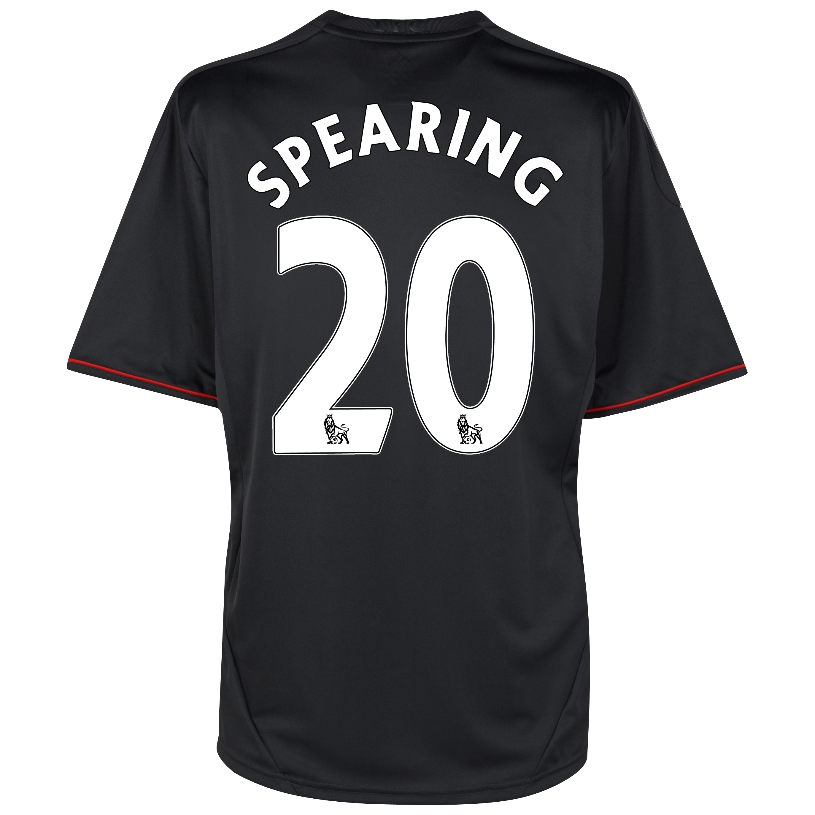 Liverpool Away Shirt 2011/12 - Kids with Spearing 20 printing