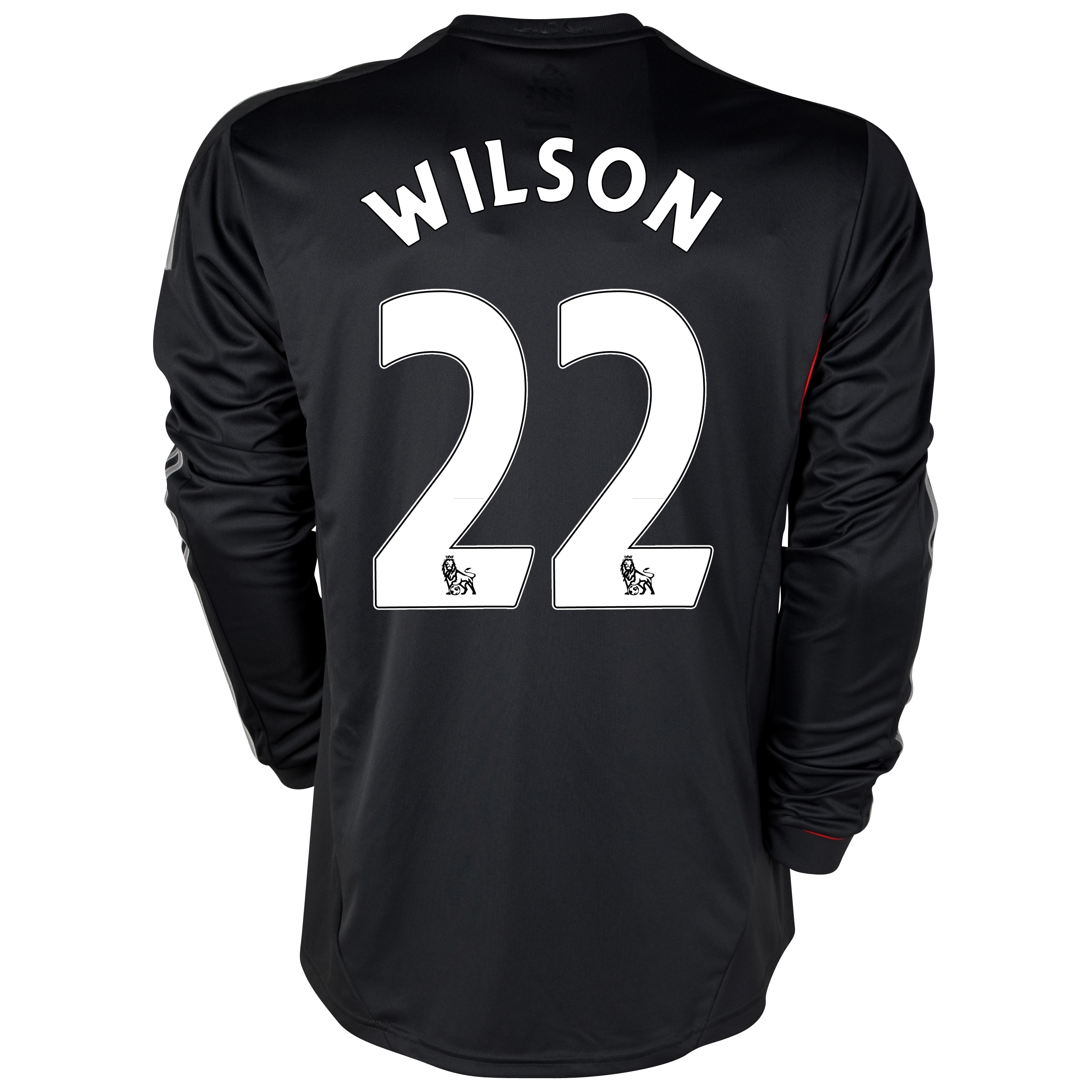 Liverpool Away Shirt 2011/12 - Long Sleeve with Wilson 22 printing