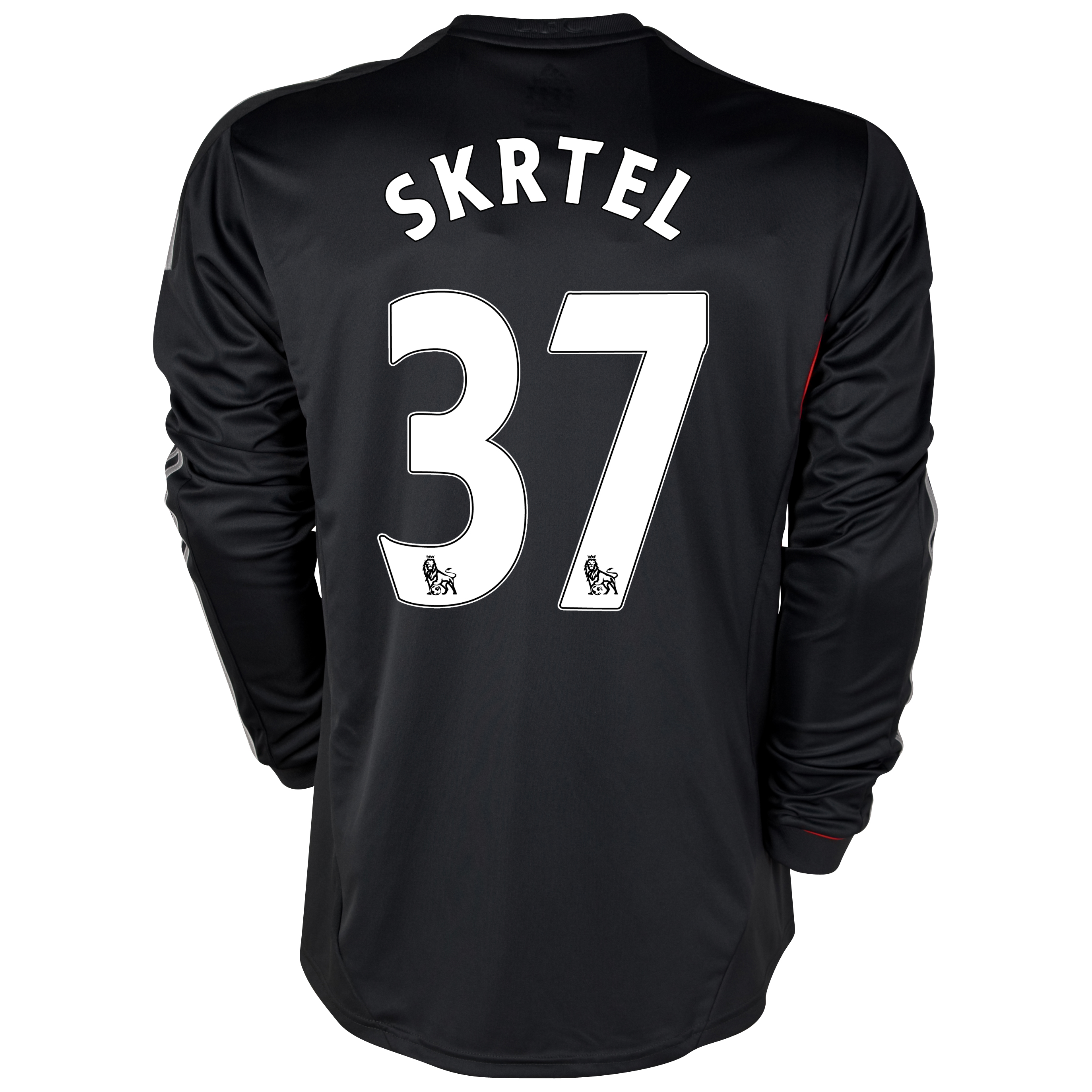 Liverpool Away Shirt 2011/12 - Long Sleeve with Skrtel 37 printing