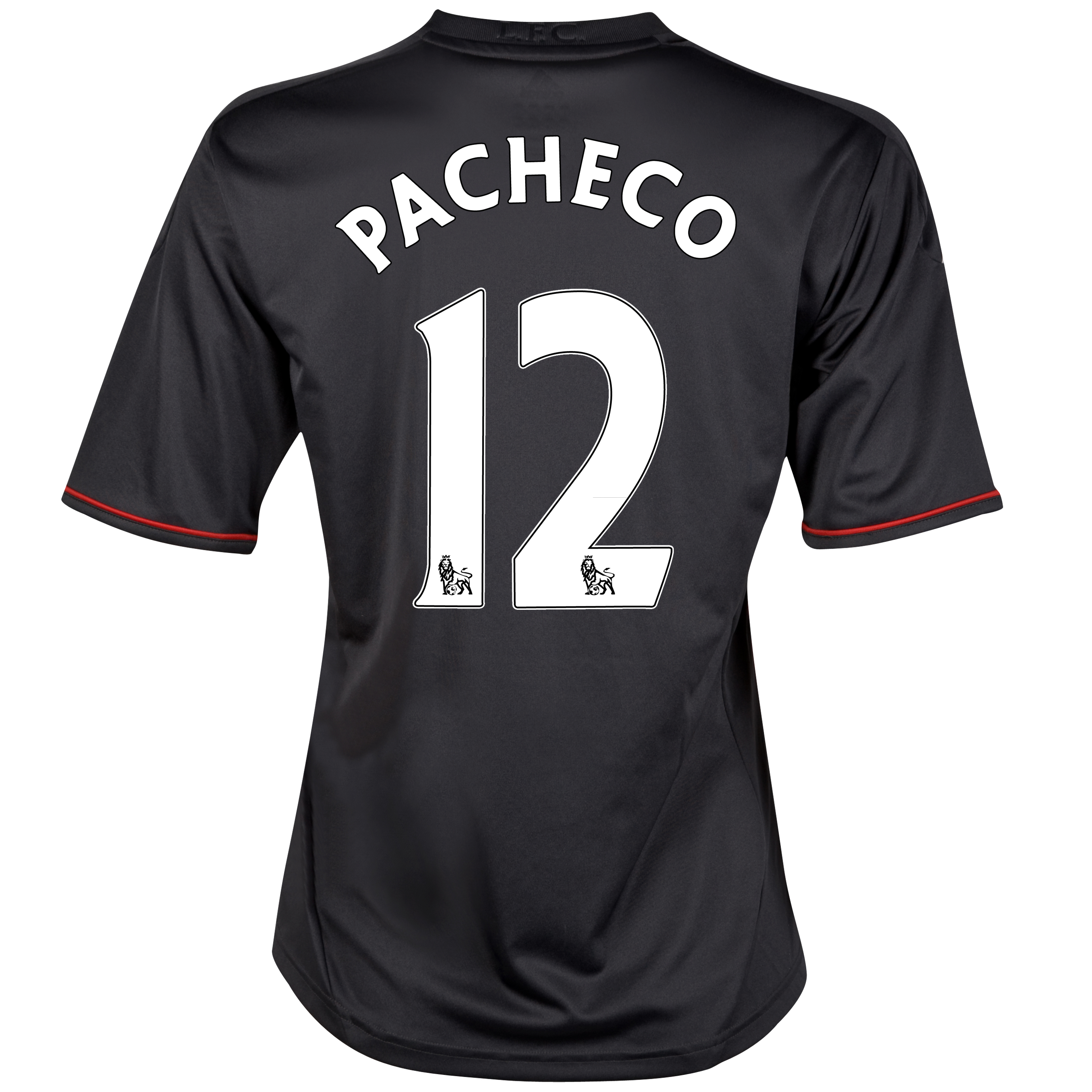 Liverpool Away Shirt 2011/12 - Womens with Pacheco 12 printing