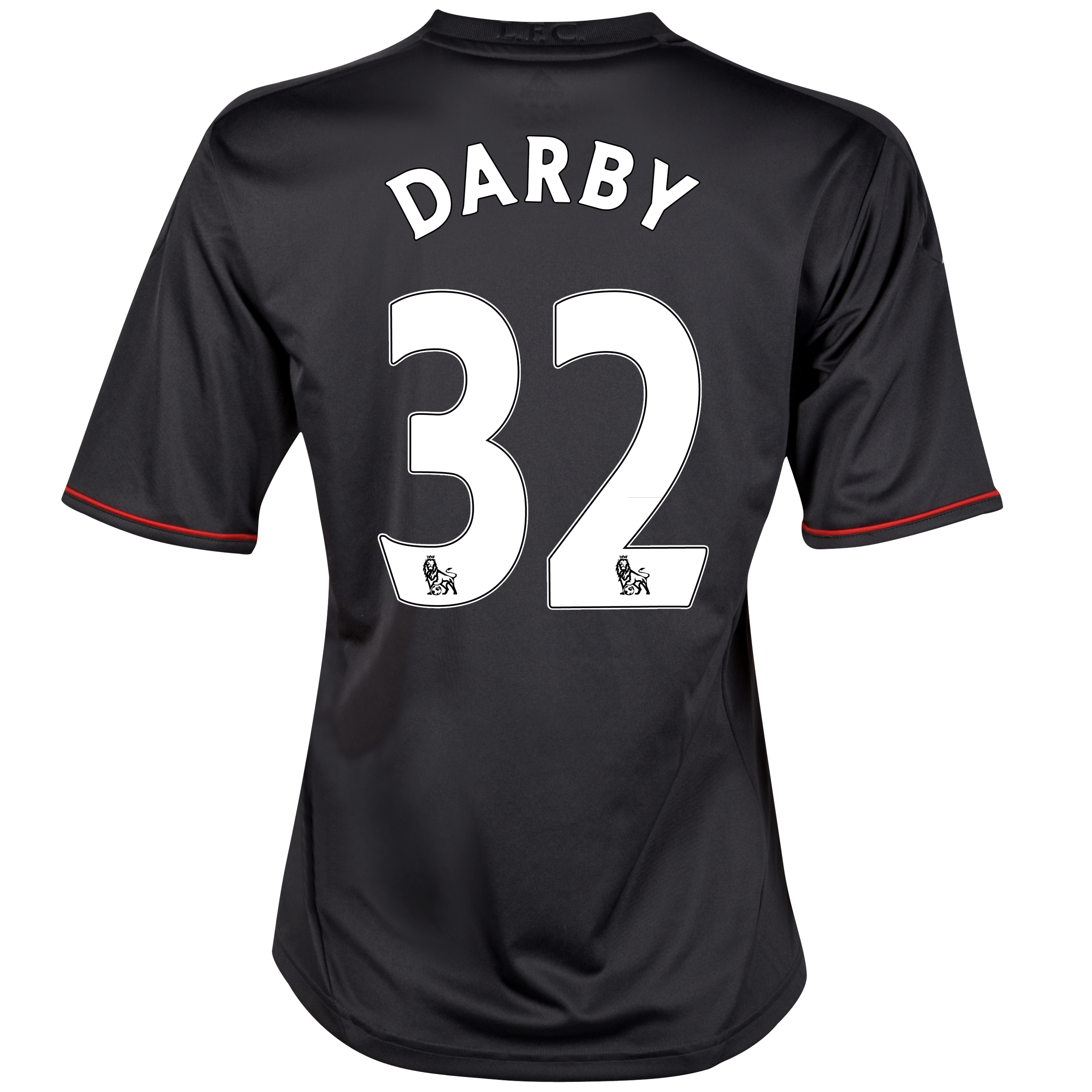 Liverpool Away Shirt 2011/12 - Womens with Darby 32 printing