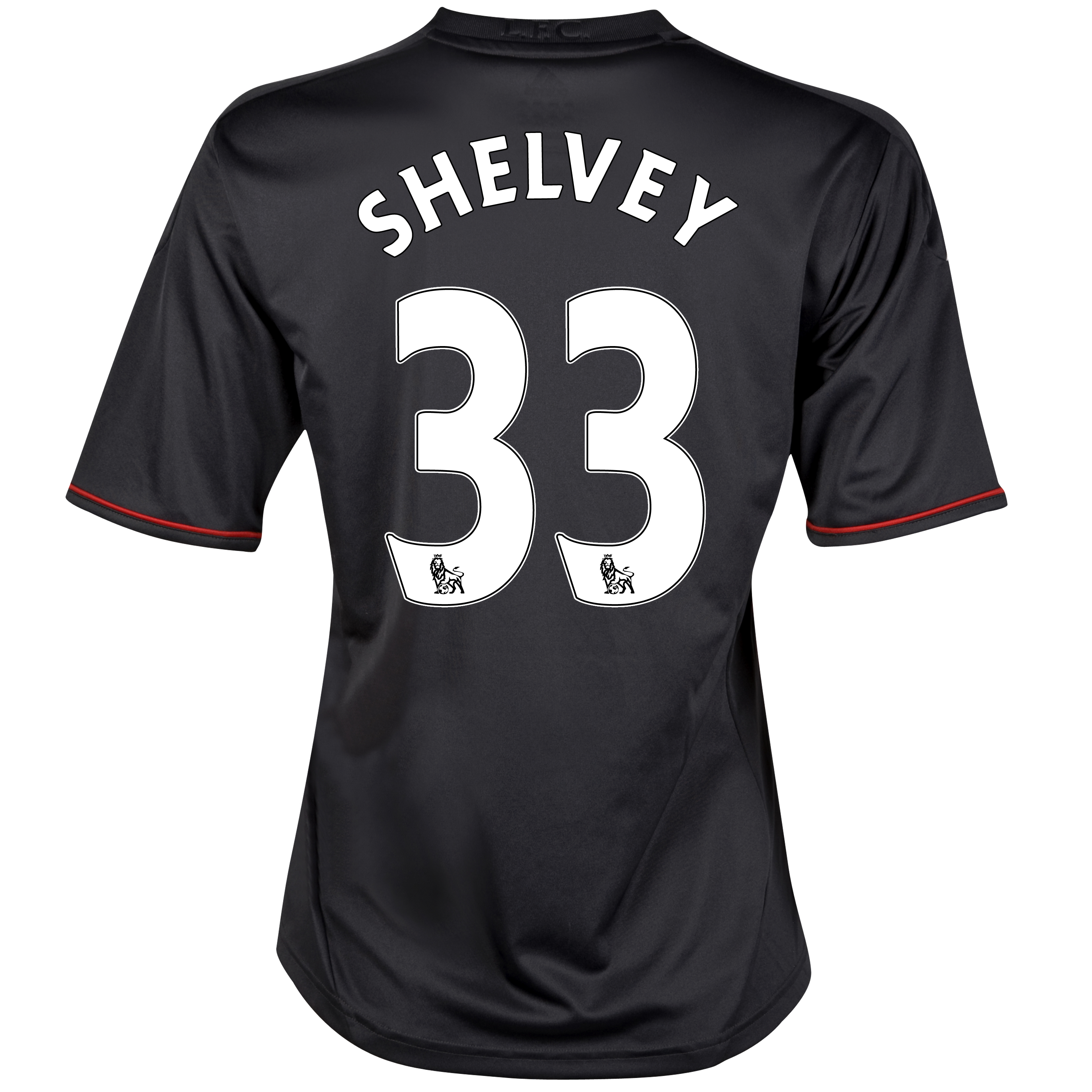 Liverpool Away Shirt 2011/12 - Womens with Shelvey 33 printing