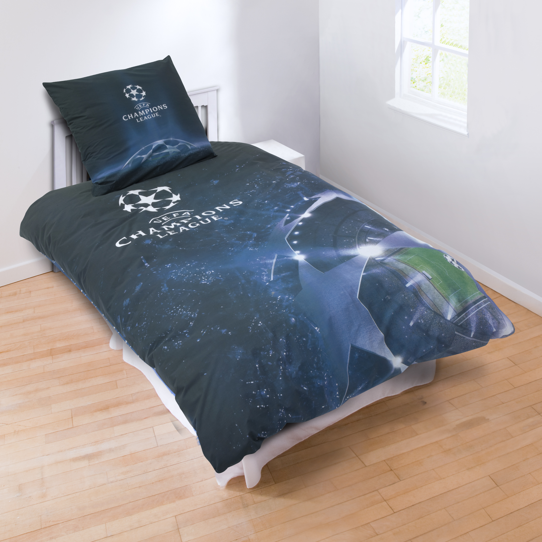 UEFA Champions League Photo Print Duvet - Single - 140 x 200
