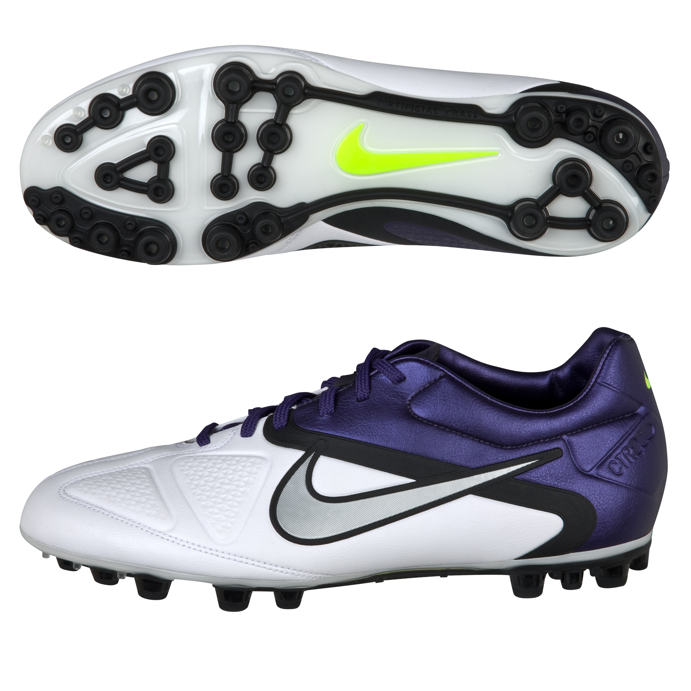 CTR360 Trequartista II AG White/Mtllc Silver/Imprl Prpl