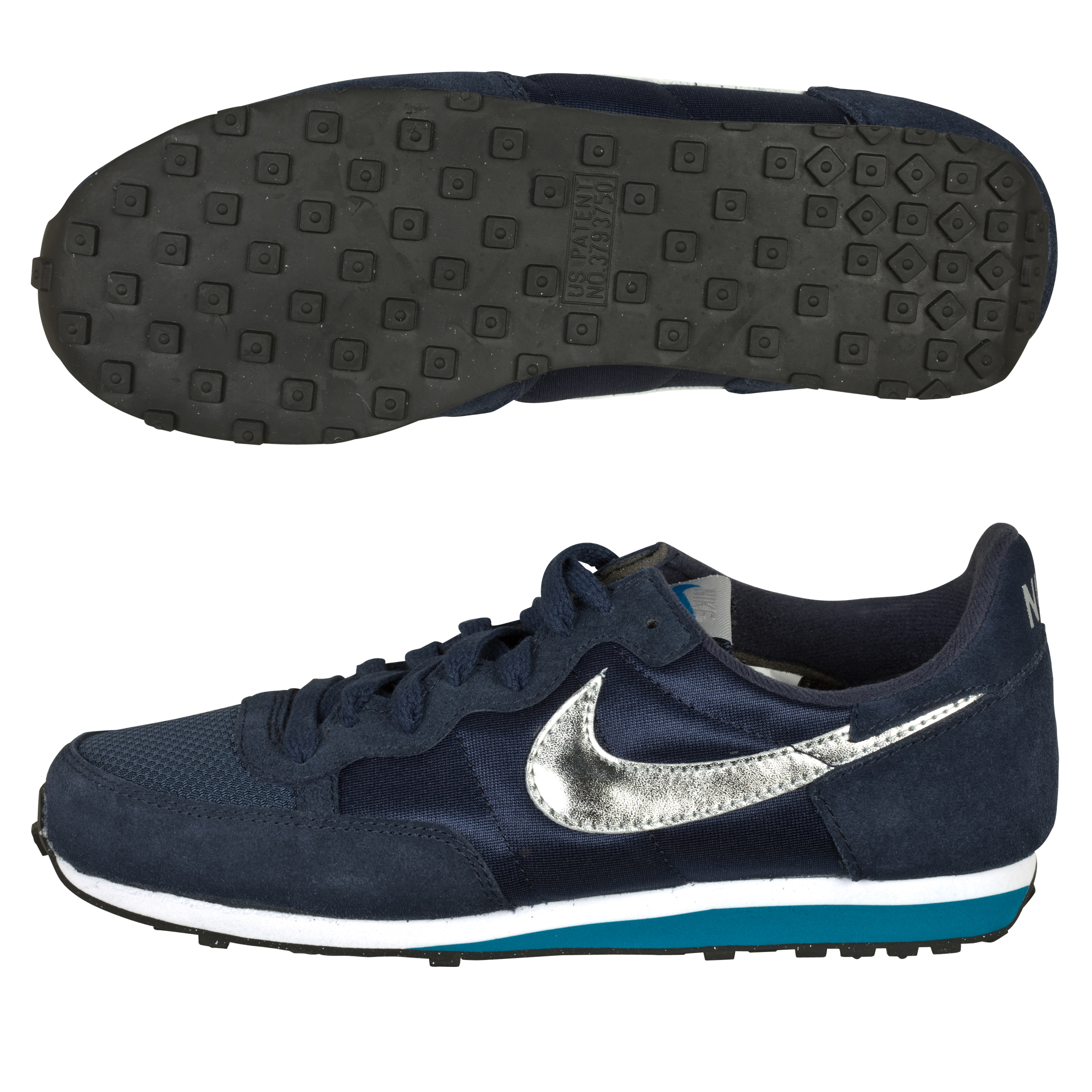 Nike Challenger ND Trainers - Obsidian/Metalic Silver/Imperial Blue.