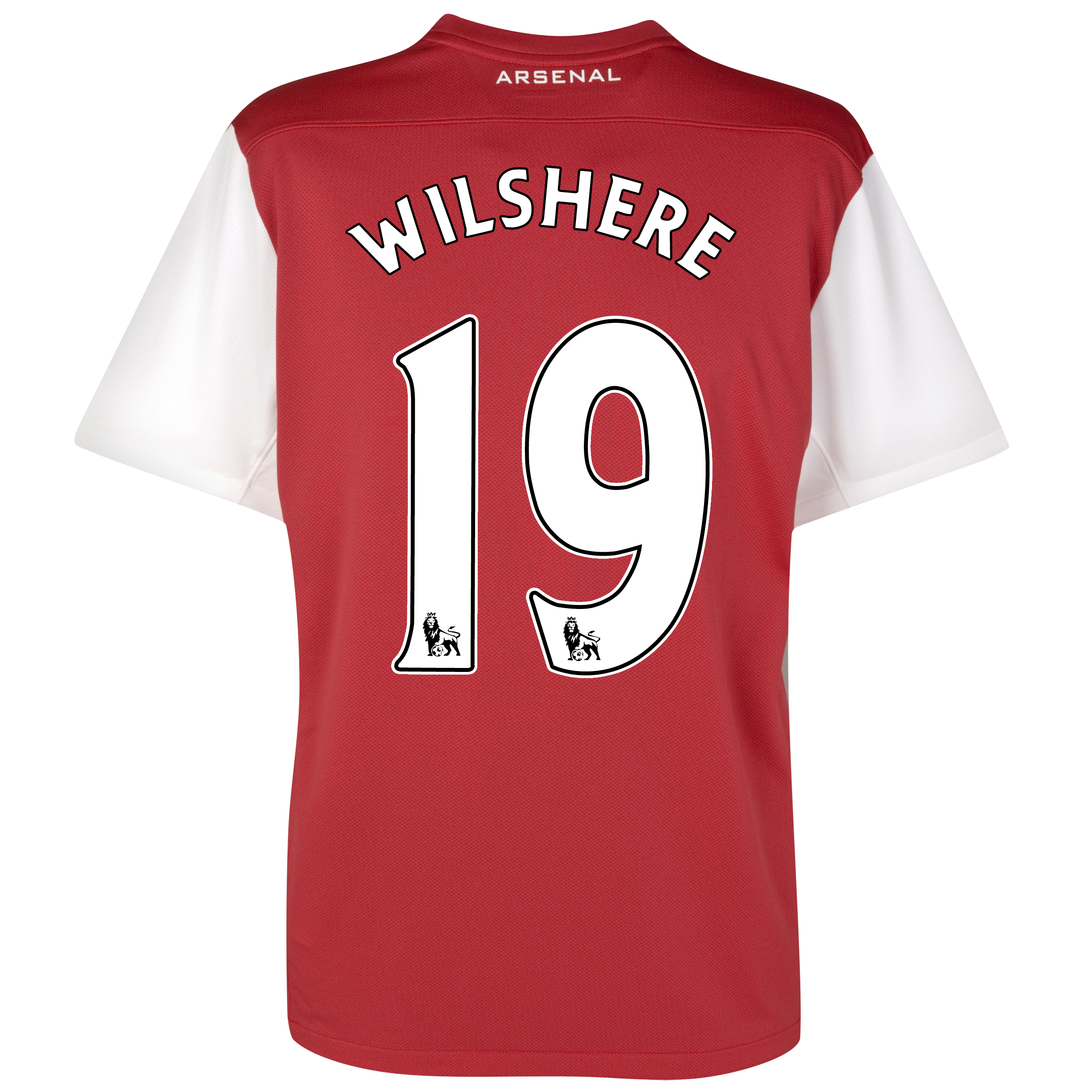 Arsenal Home Shirt 2011/12 with Wilshere 19 printing