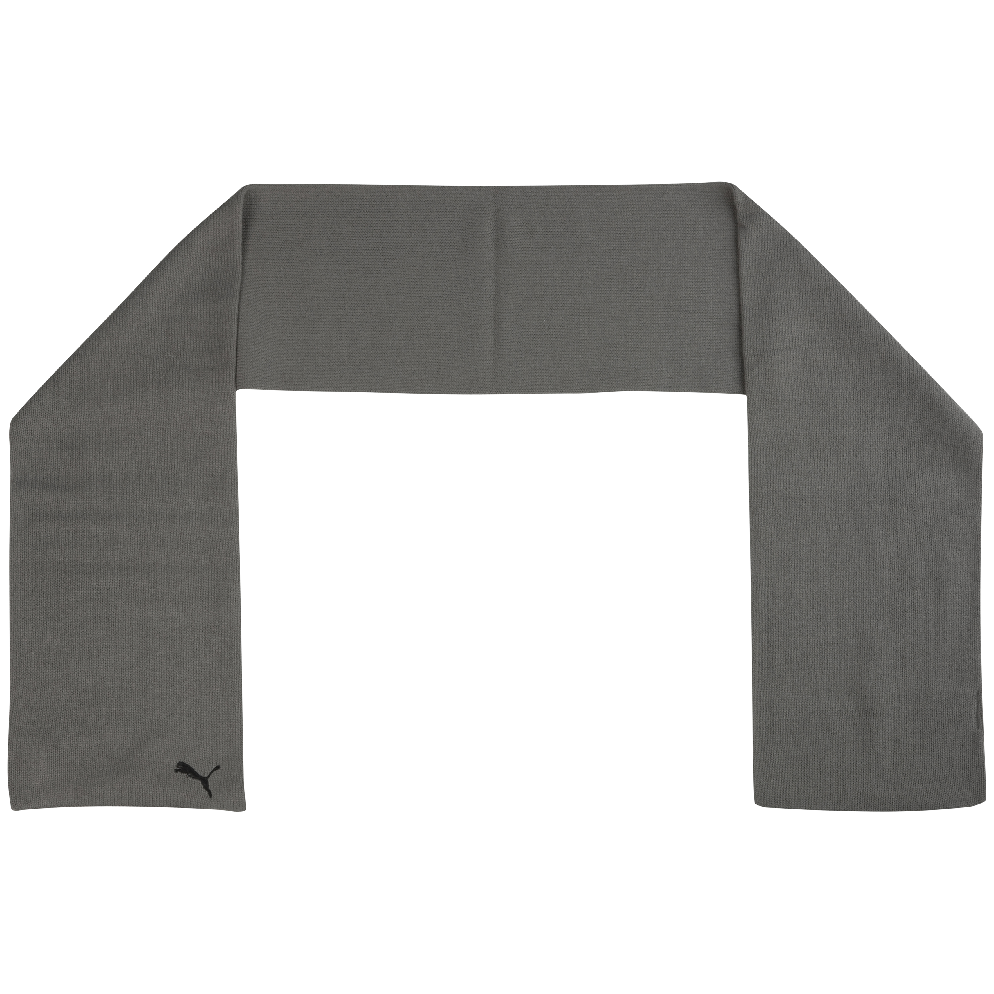 Puma Fundamentals Knit Scarf - Grey/Black