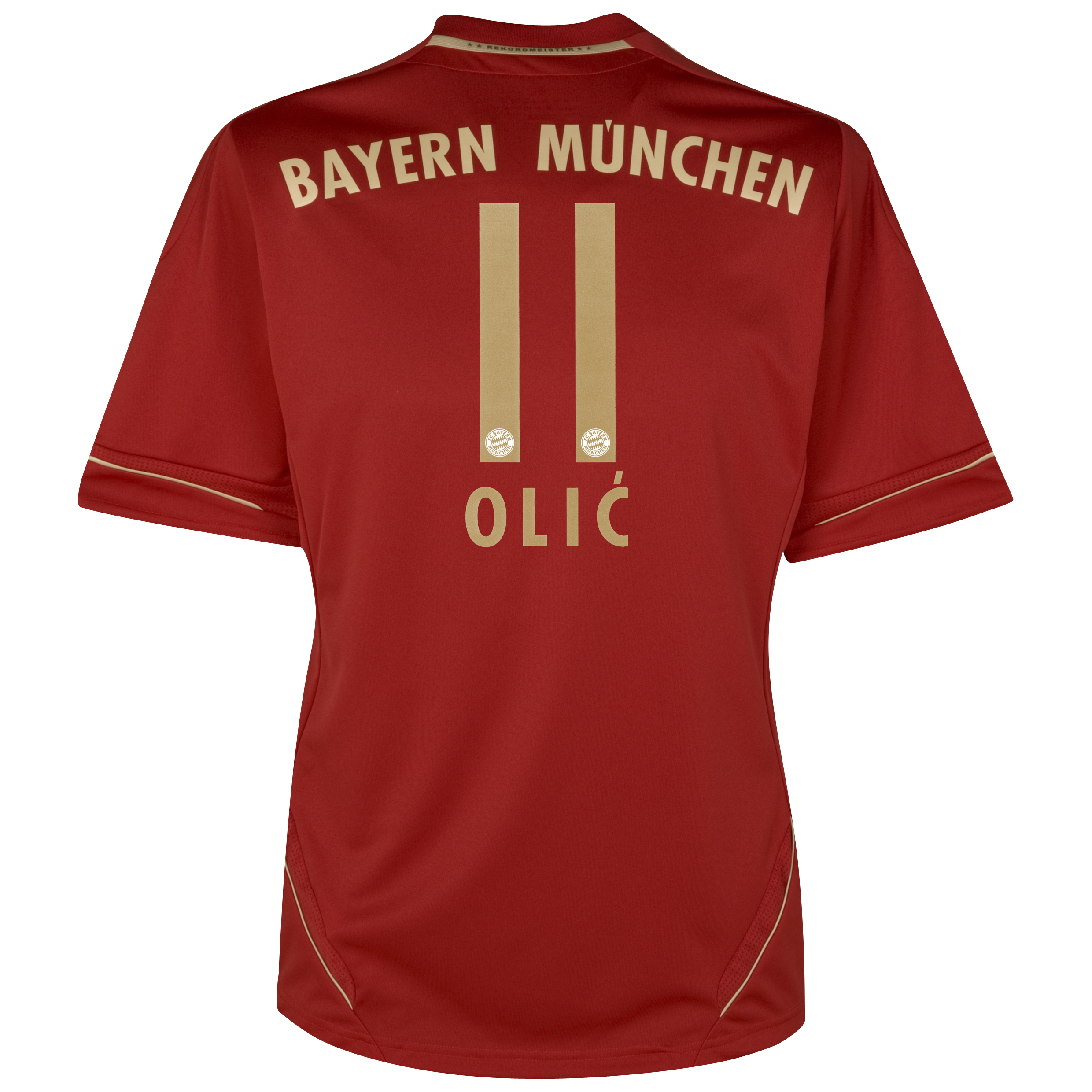 FC Bayern Munich Home Shirt 2011/13 with Olic 11 printing.
 