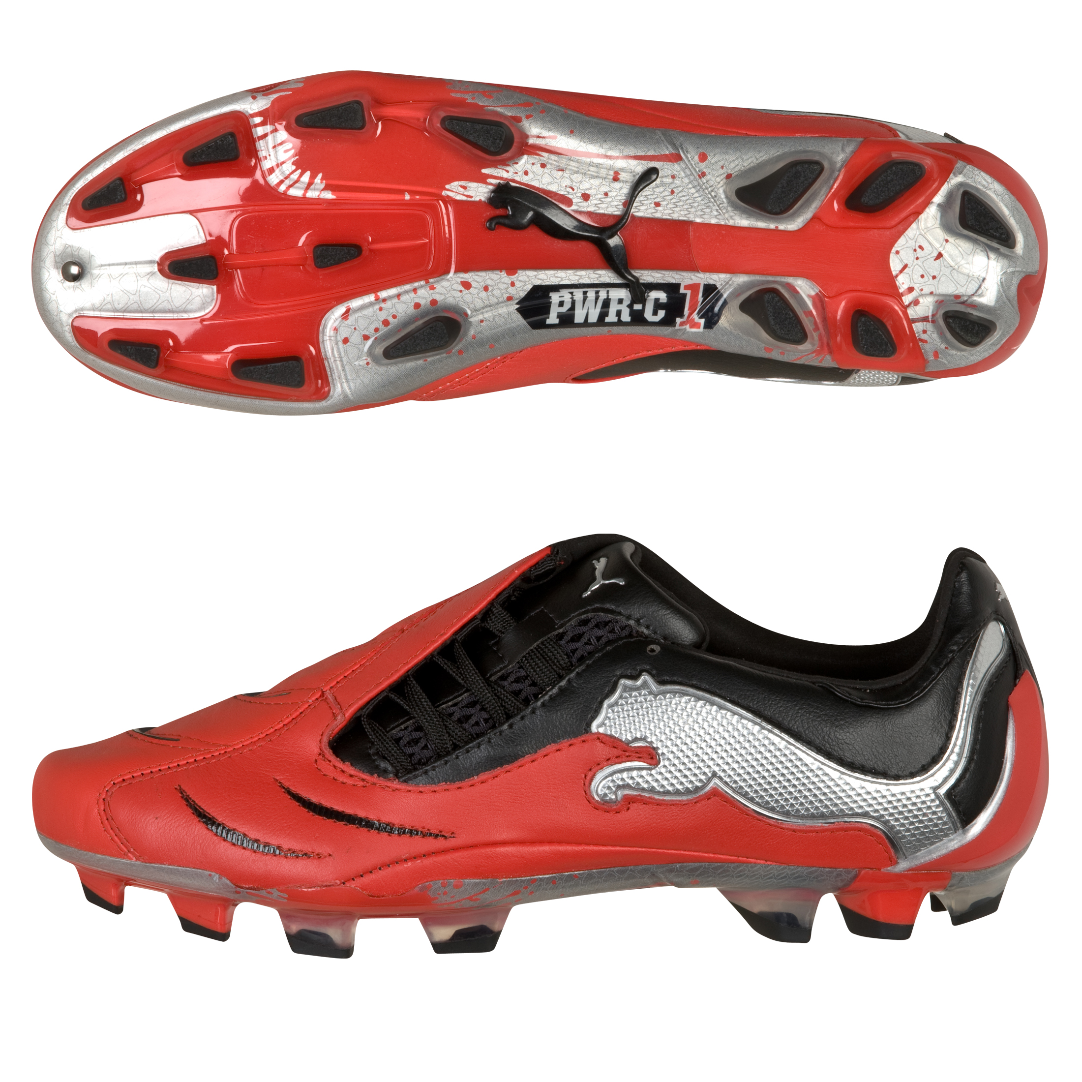Puma PowerCat 1.10 FG Puma Red/Black/Puma Silver