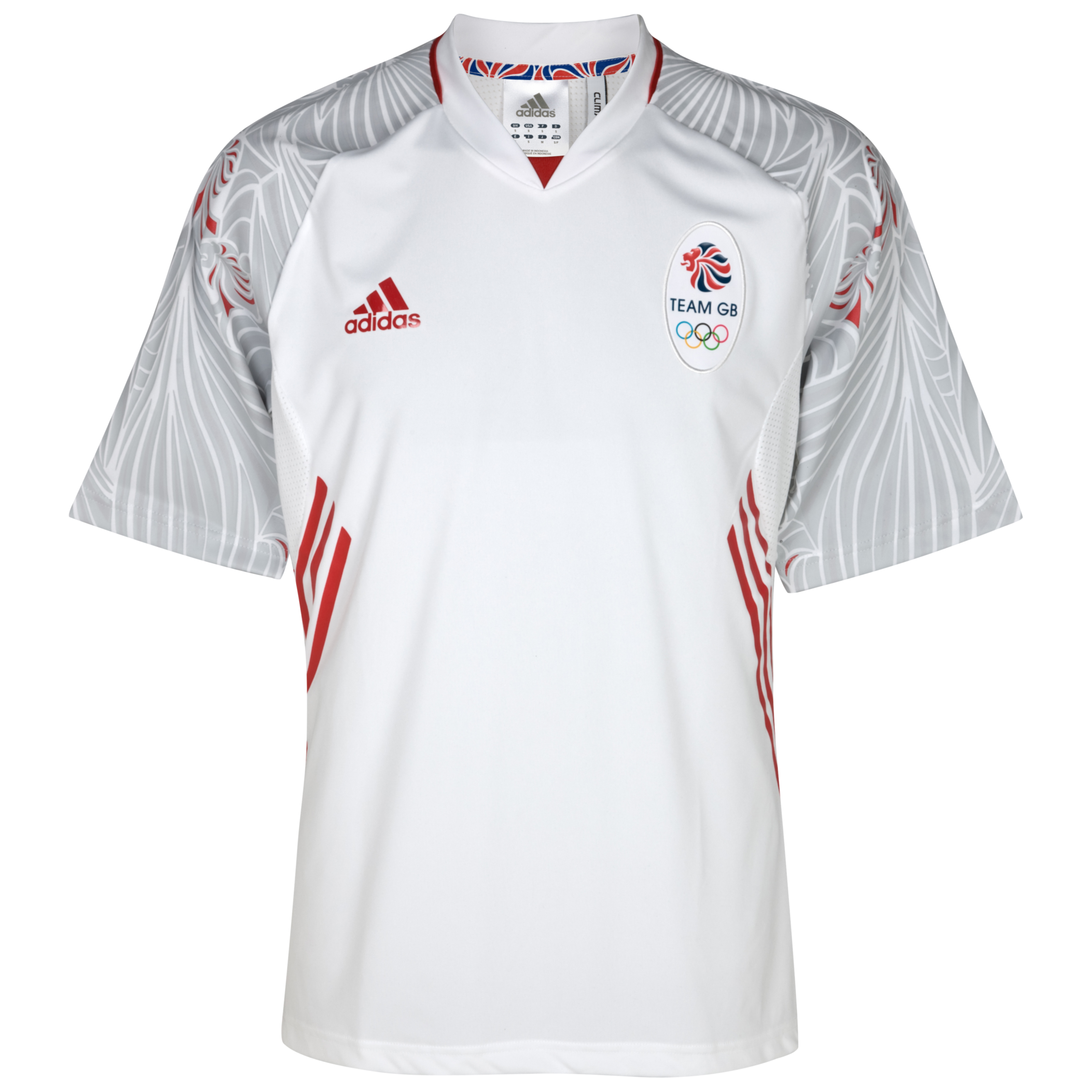 adidas Team GB Icon Jersey White~Poppy